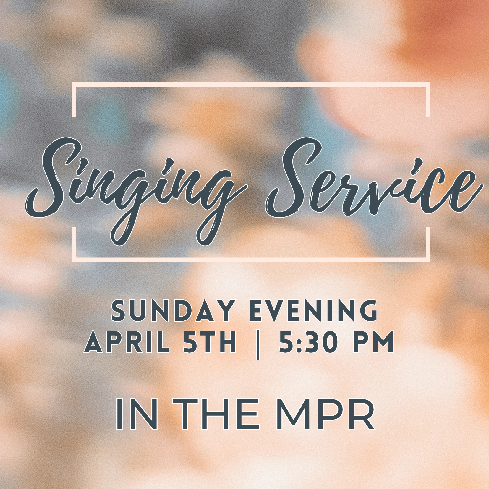 Singing Service