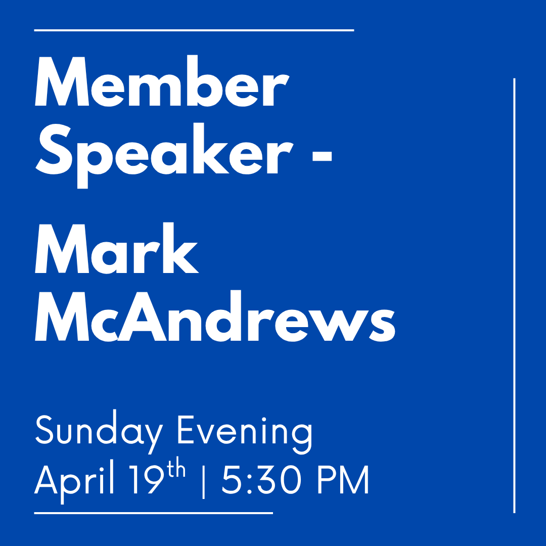 Member Speaker - Mark McAndrews