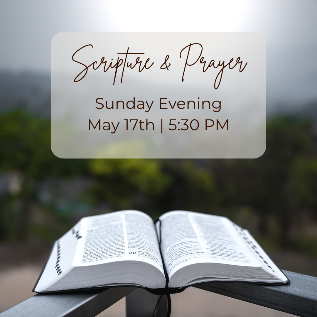 Sunday Evening Scripture and Prayer -- Crittenden Drive church of Christ