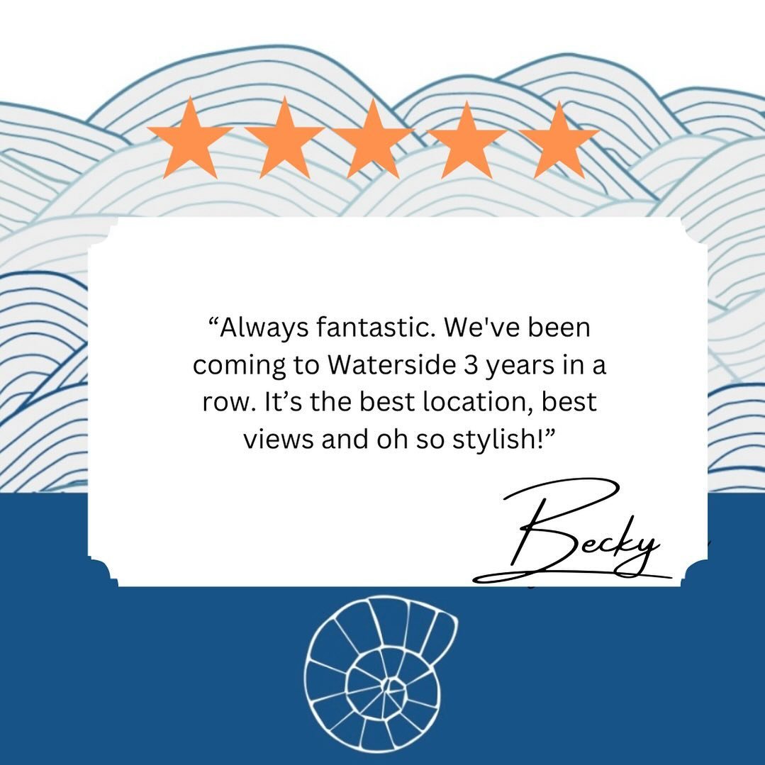 Making our day 🙌🏻
Nothing makes us happier than &lsquo;returning&rsquo; guests.
We work hard to retain five stars across all our properties. Thank you Becky and so so many of you for taking the time to write reviews 🙏🏻

🧡 🌸 🧡 🌸 🧡 🌸 🧡 🌸 🧡