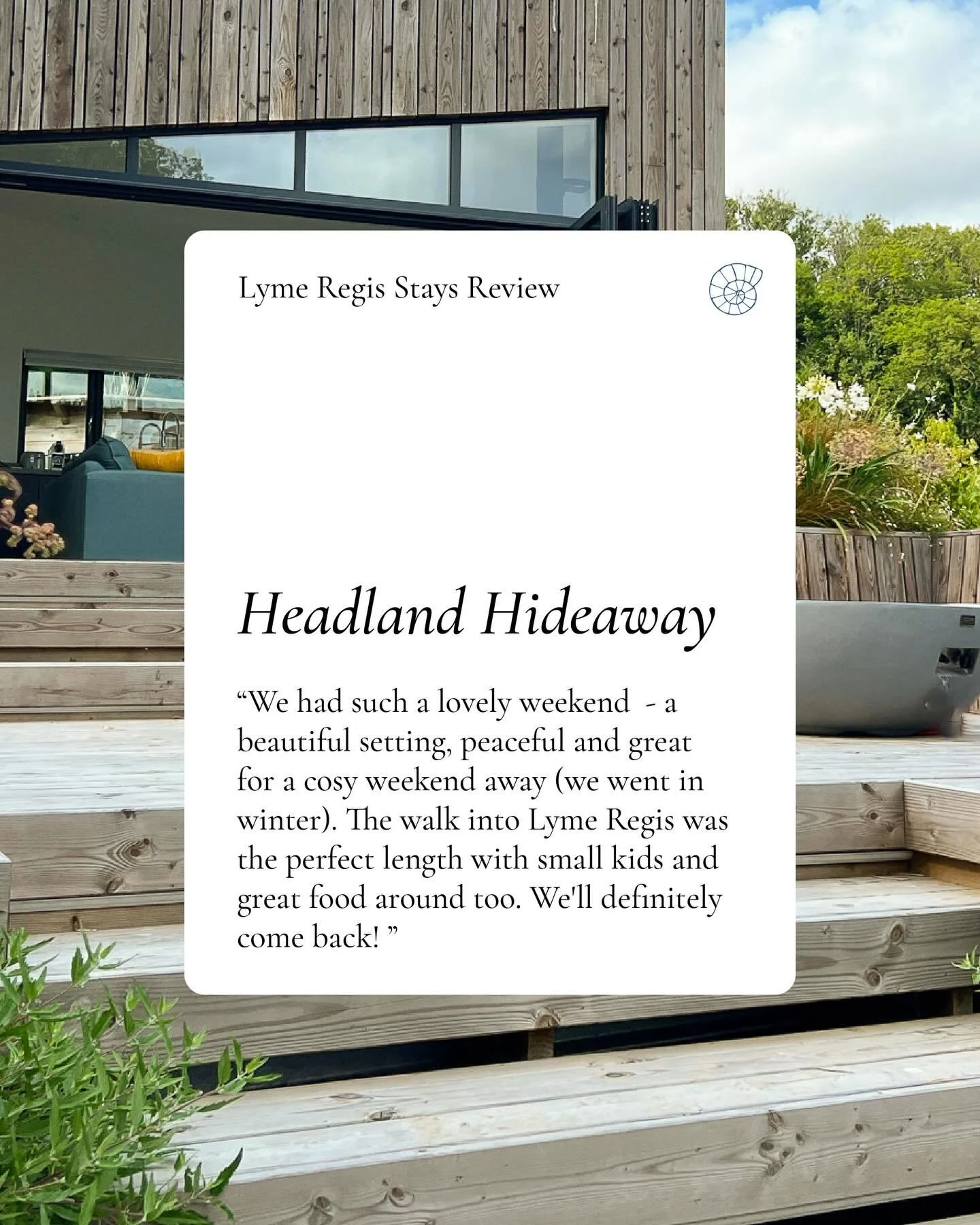 Winter weekends were made for places like this.
Headland Hideaway is peaceful, cosy, and perfectly placed for gentle walks into Lyme Regis &mdash; a favourite for family coastal adventurers. Add great food nearby and you&rsquo;ve got a stay you&rsquo