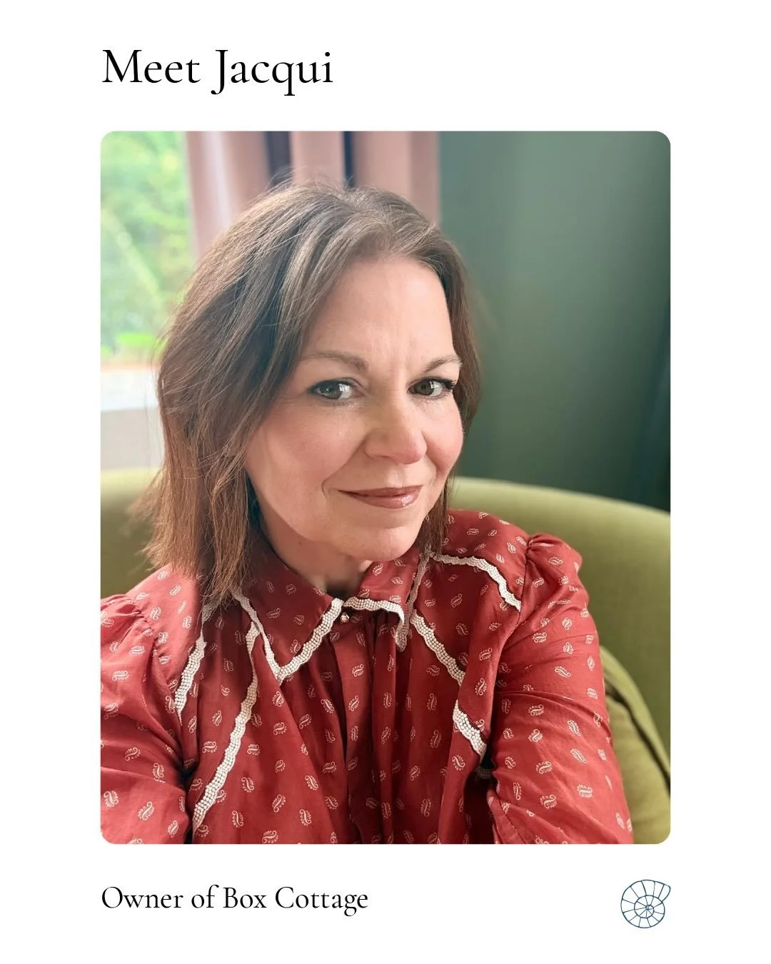 Meet Jacqui - the owner behind Box Cottage 🤍
Designed with a real home-from-home feel in mind, Jacqui has created a space that&rsquo;s all about slowing down and settling in. 

Think soft, layered interiors, a huge sink-in bed from Loaf, proper coff