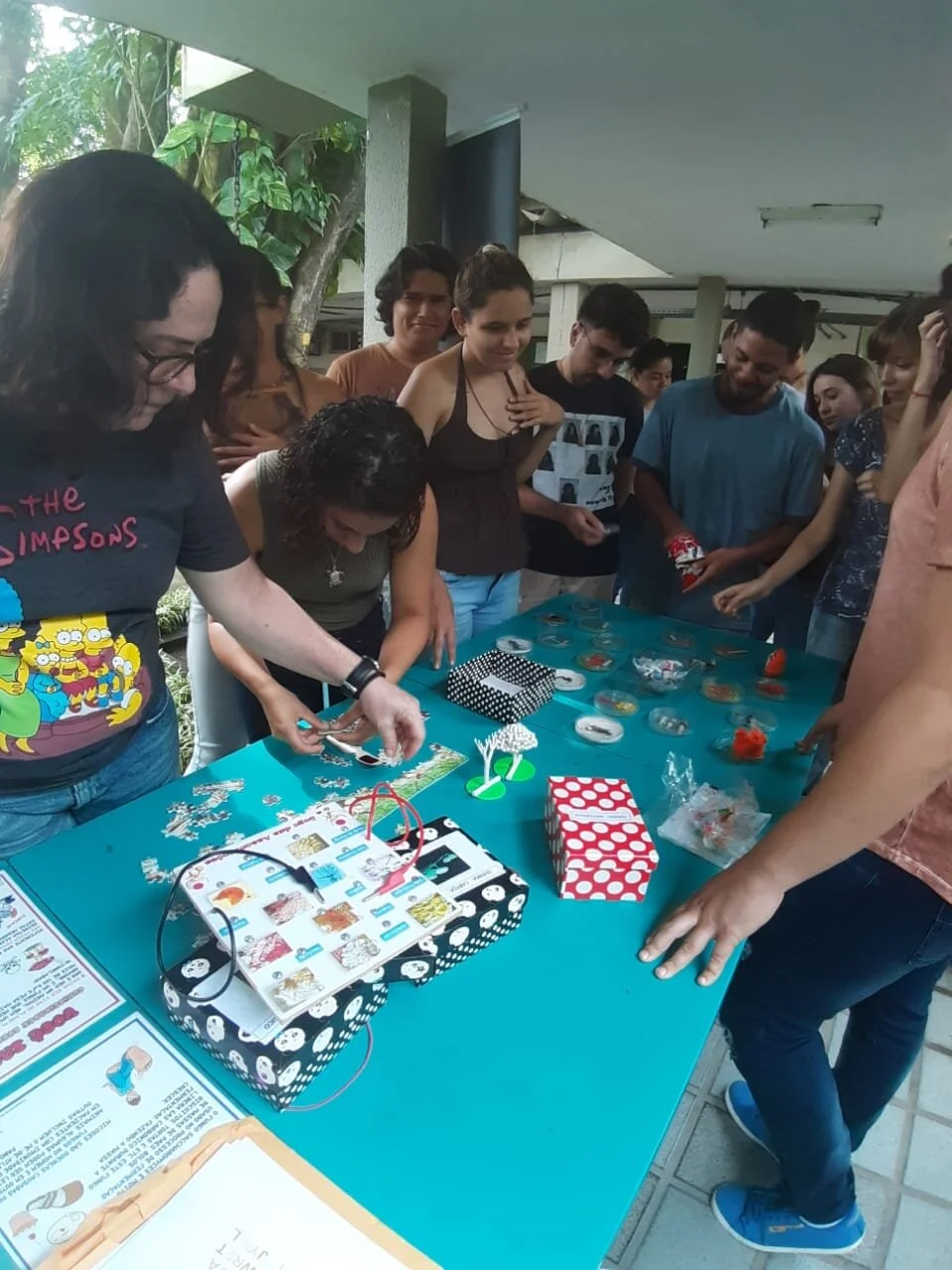 IMD celebrations in Universidade de Pernambuco, Brazil