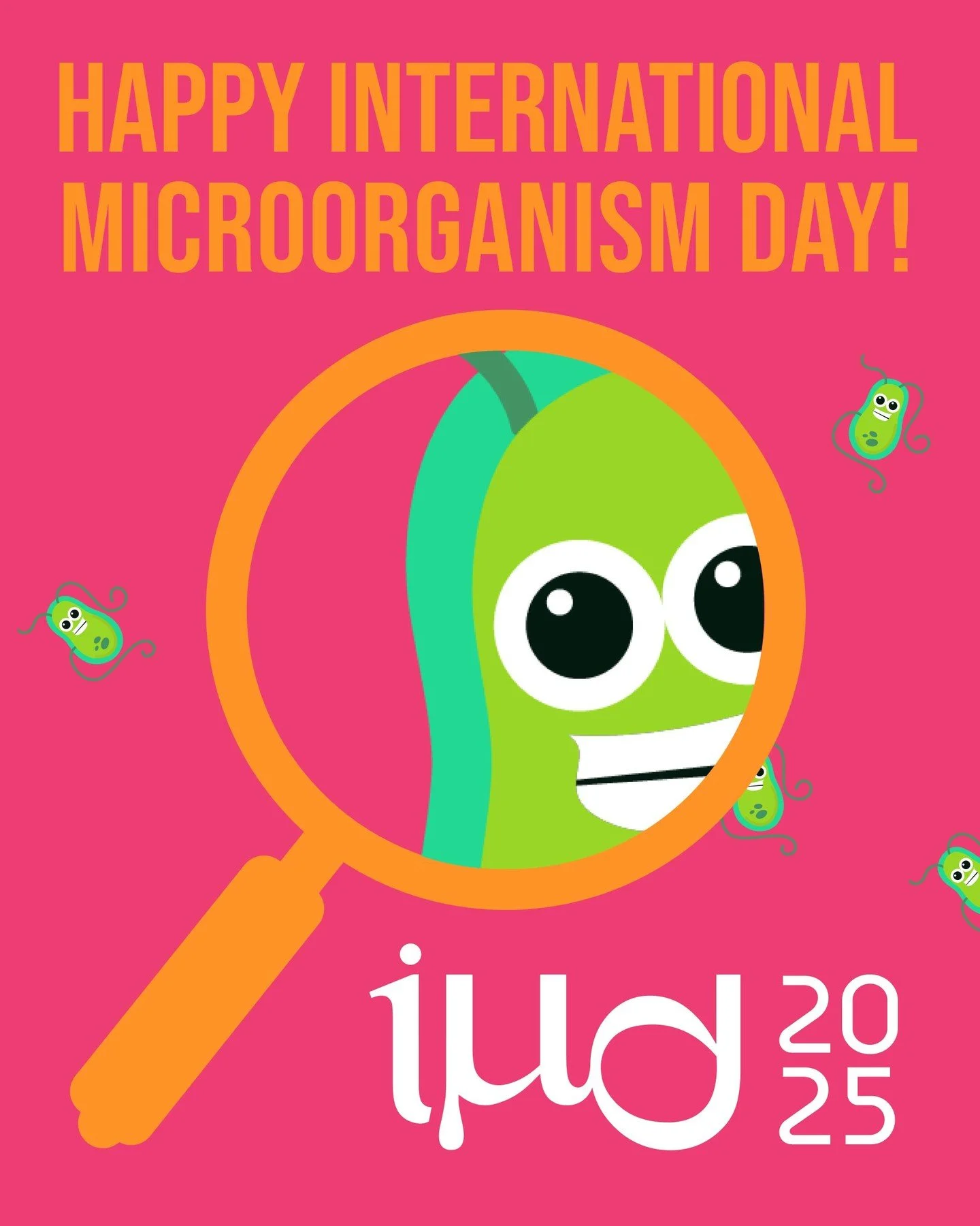 It's finally here! 🦠🔬 Happy International Microorganism Day!
.
A huge thank you 🙏 and best of luck to all our wonderful event hosts. We hope you have an incredible day 🌍 full of engagement 🤝, interaction 💬, and new discoveries 🧫.
.
Don't forge