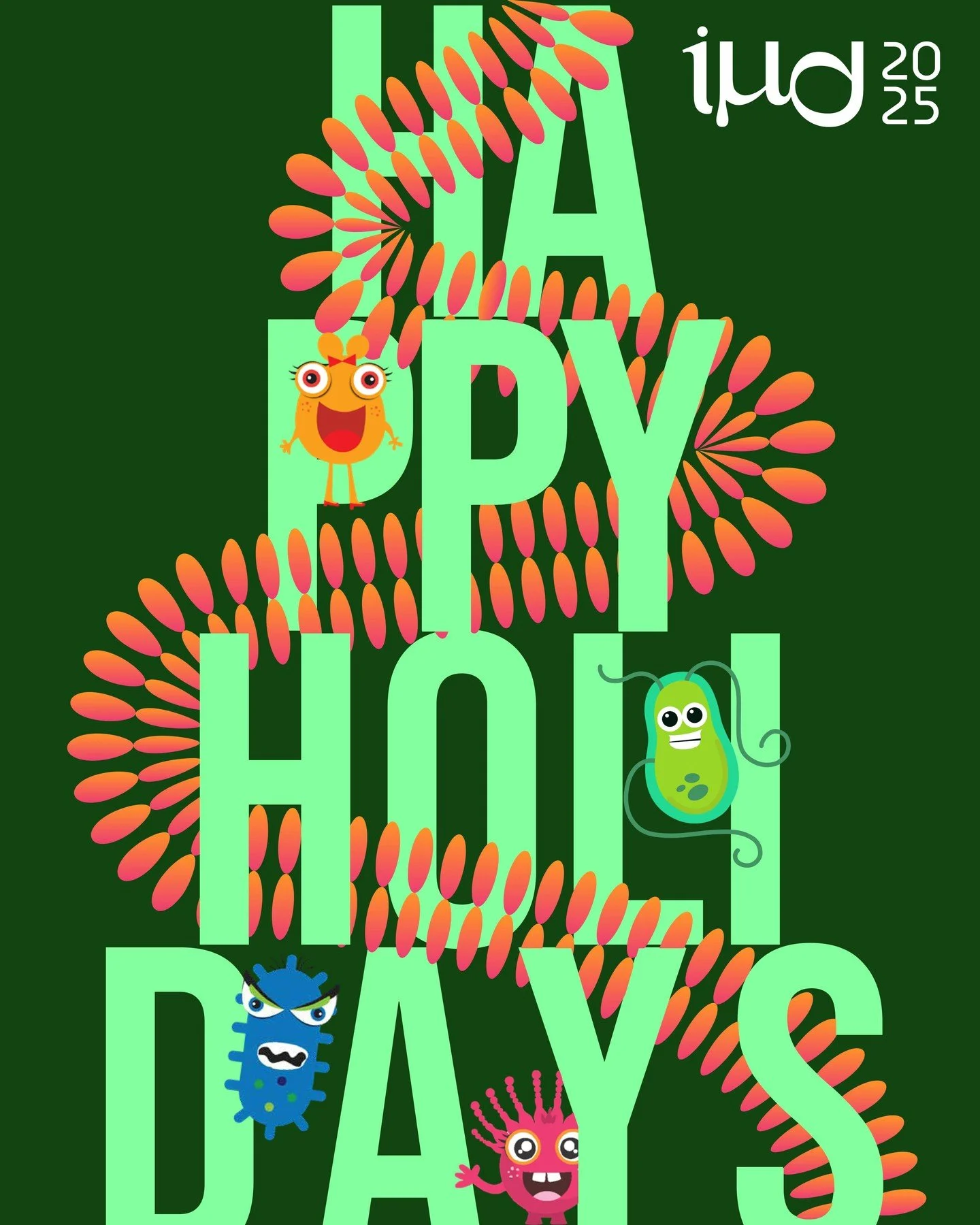 🎉 Happy Holidays from the International Microorganism Day team🌍🦠
.
As we wrap up an incredible year, we would like to extend our heartfelt thanks to all our event hosts, microbiology students, and the broader community. Your enthusiasm and dedicat