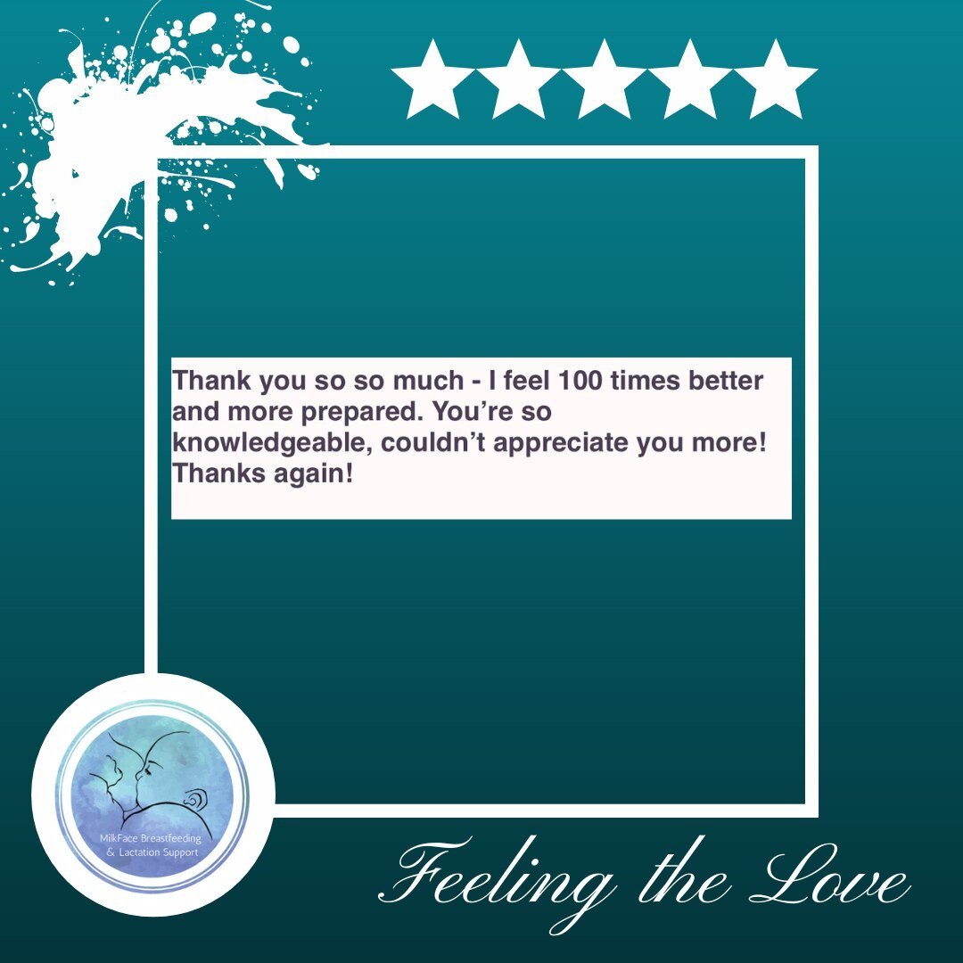 MilkFace thrives on reviews. I encourage you to leave an honest review on FB or Google.⁠
⁠
#FeelingTheLove #Testimonial #Rockstars #NewParents #Breastfeeding #NewMama #Chestfeeding #NormalizeBreastfeeding #FiveStars #MilkFace #MondayLove #Support #Br