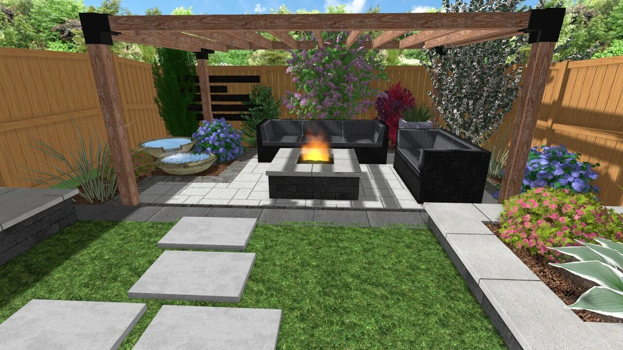 Landscape Design Ottawa 3D Renderings — Hardscape Ottawa