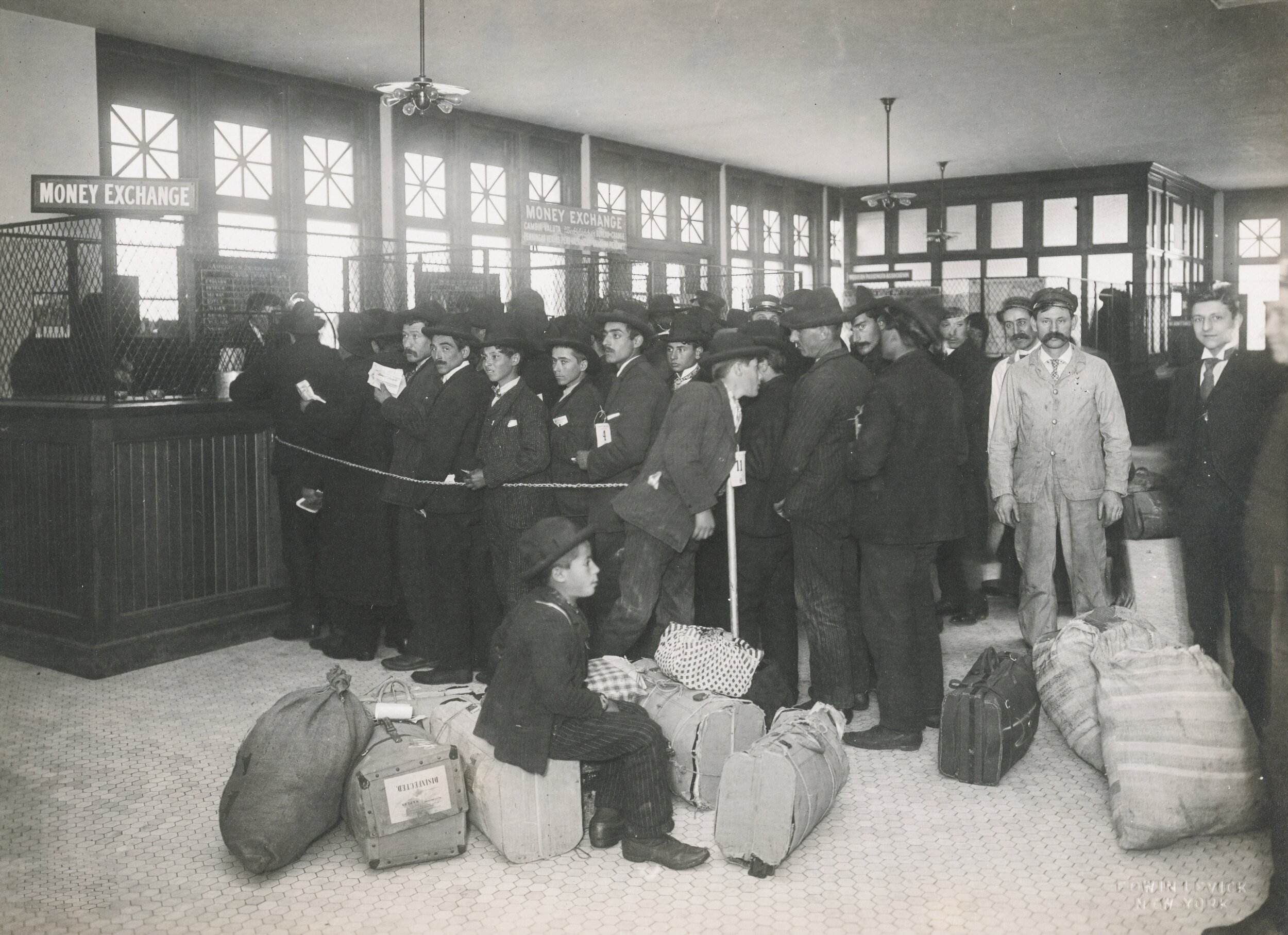 1910 - Immigrants at Ellis Island