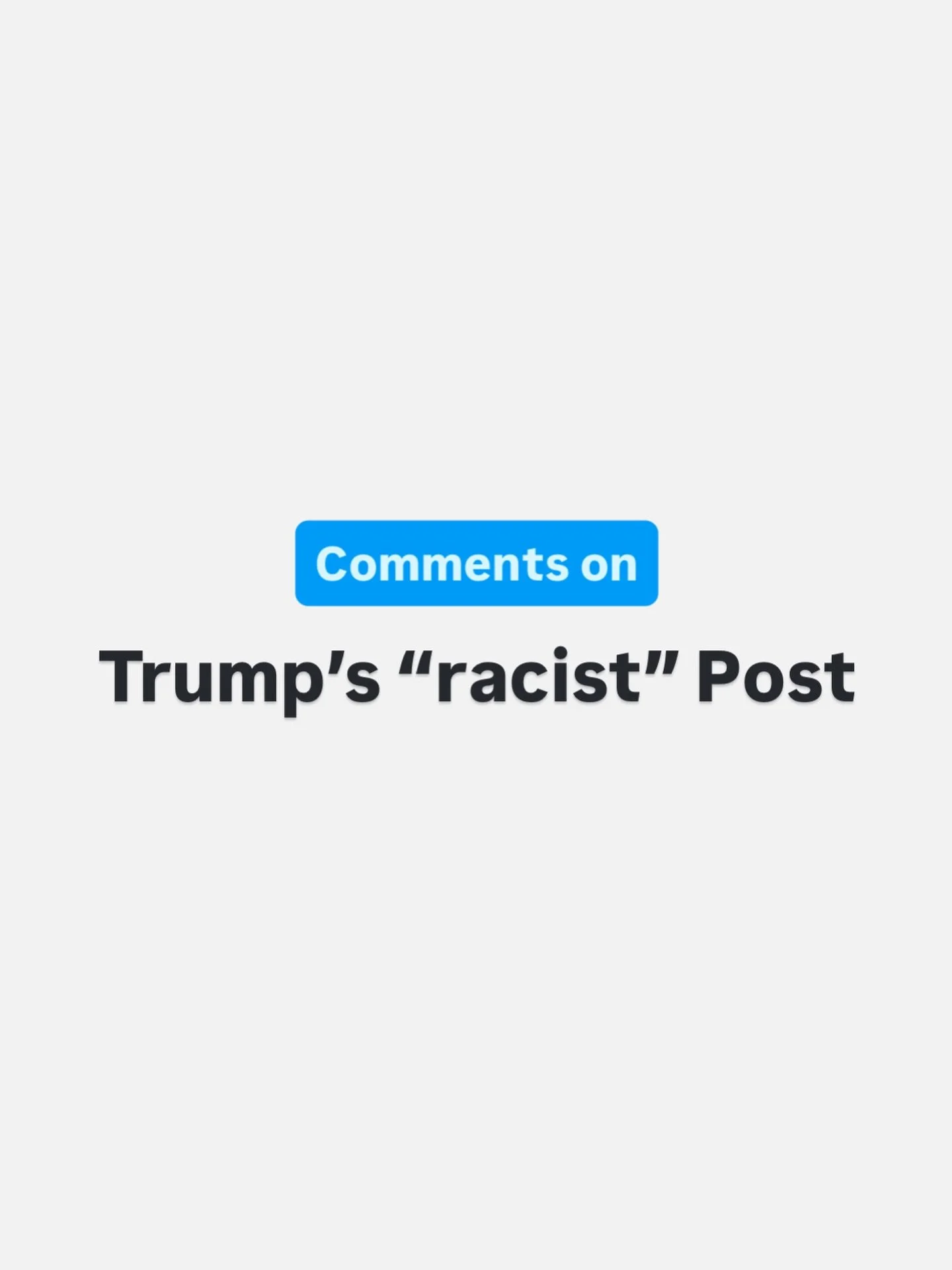 The Obama post became another black square moment for pastors and Conservatives yesterday. An avalanche of pressure to condemn the president&rsquo;s presumed racist post. (I was also shocked when I first saw the image)

While the fruit and actions of