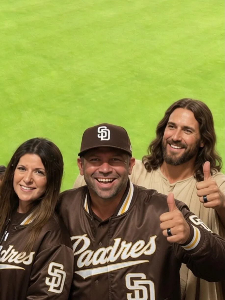 Incase you didn&rsquo;t know&hellip; Jesus is a @padres fan! 
#baseball #padres #Jesus