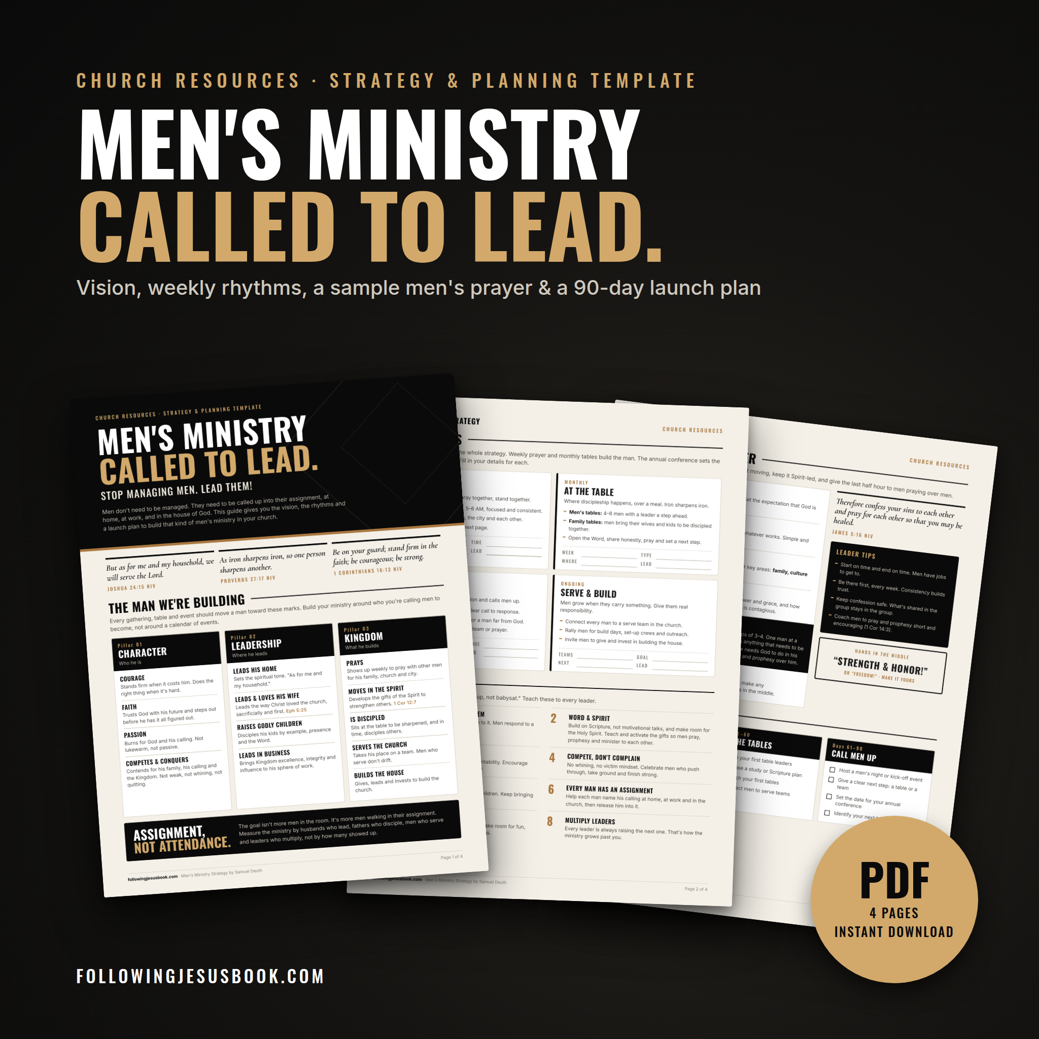 Called to Lead: Be Courageous, Be Strong, Do It in Love