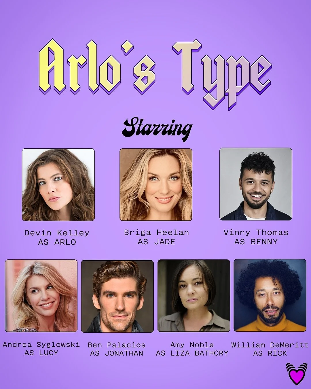 Need an escape from the clamor and chaos of the world? Join us at LA’s secret new wellness club, HEMERA - where the glow is eternal, the smoothies are crimson, and your credit card is never enough. 😏
ARLO’S TYPE, an original six episode