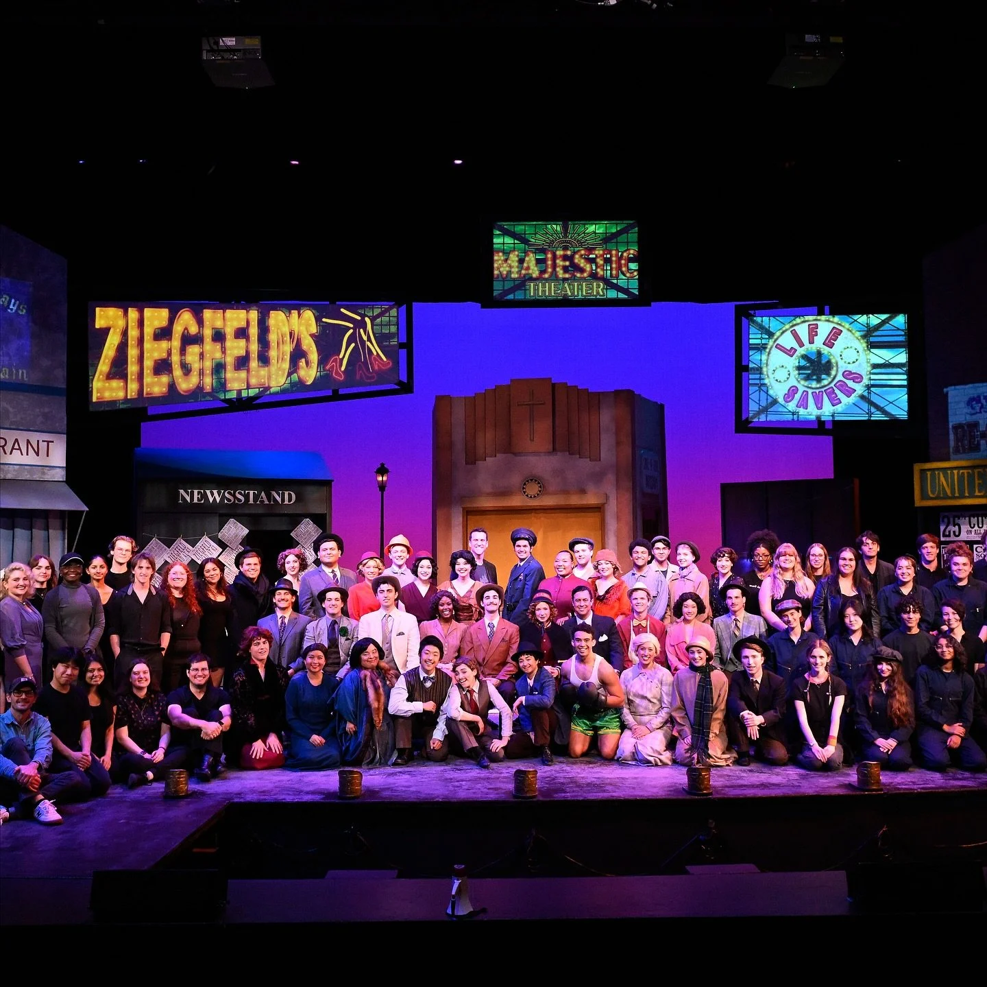 Last weekend was a dream. Thank you to everyone who poured their heart and soul into this production of Guys &amp; Dolls, and to all the friends who came out to share it with us too. 🎲

In a world that can feel so heavy, this experience reminded me 