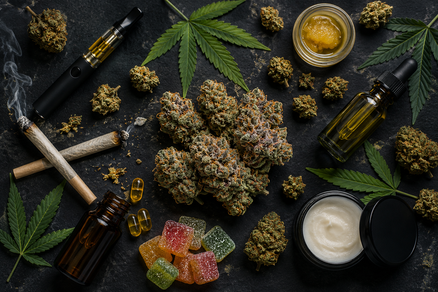 How You Consume Cannabis Changes Everything: A Guide to Inhalation, Edibles, Tinctures, and Topicals
