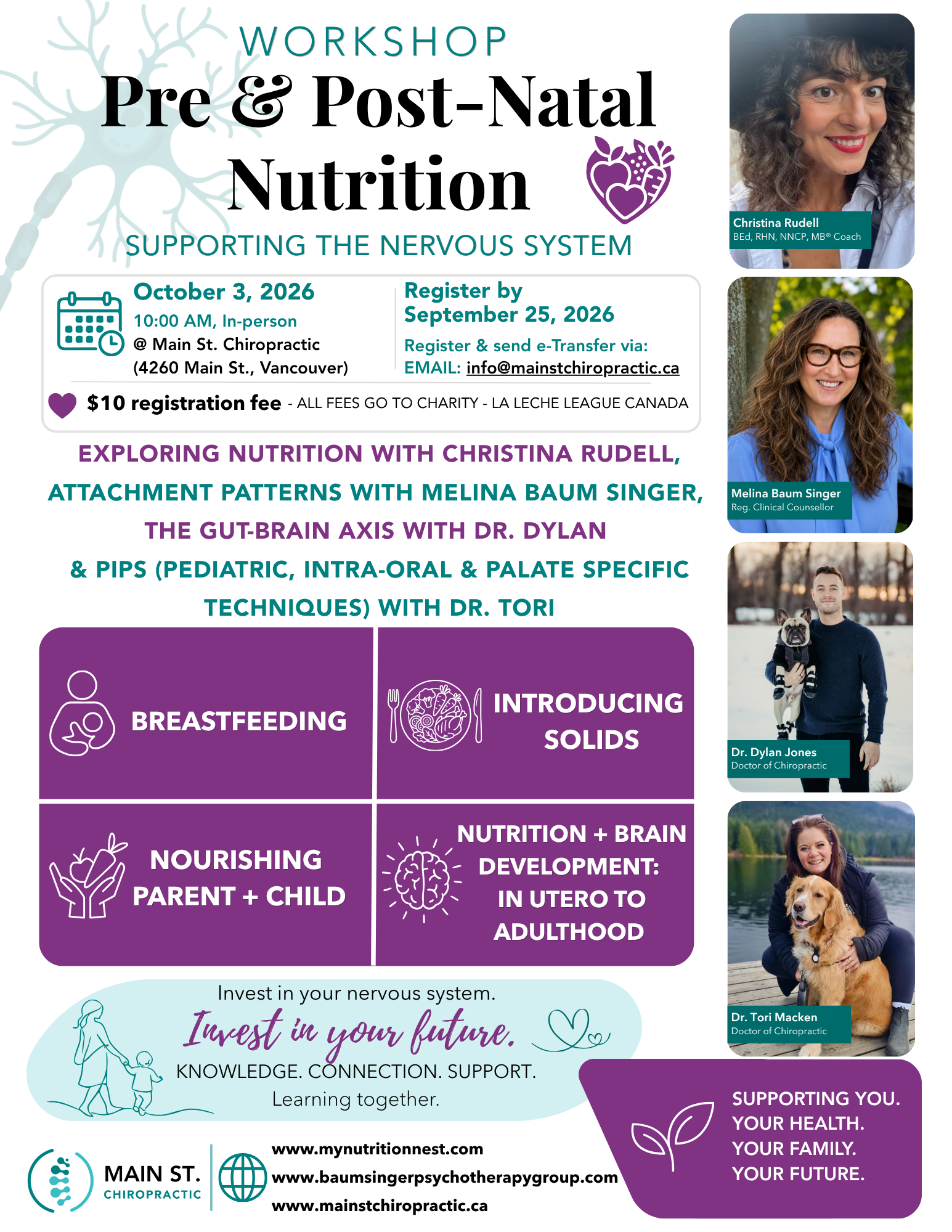 Pre &amp; Post-Natal Nutrition: Supporting the Nervous System    