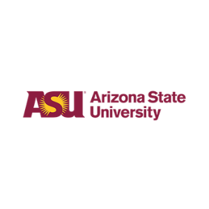 Arizona State University logo with sunburst