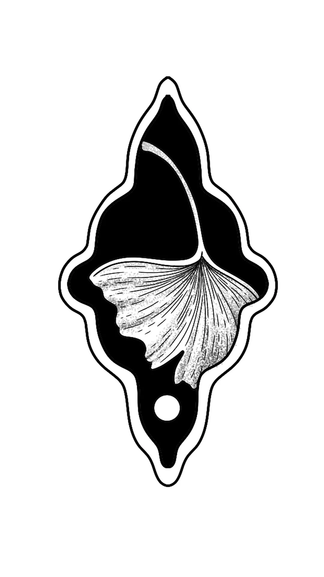 Mini Framed Ginkgo
