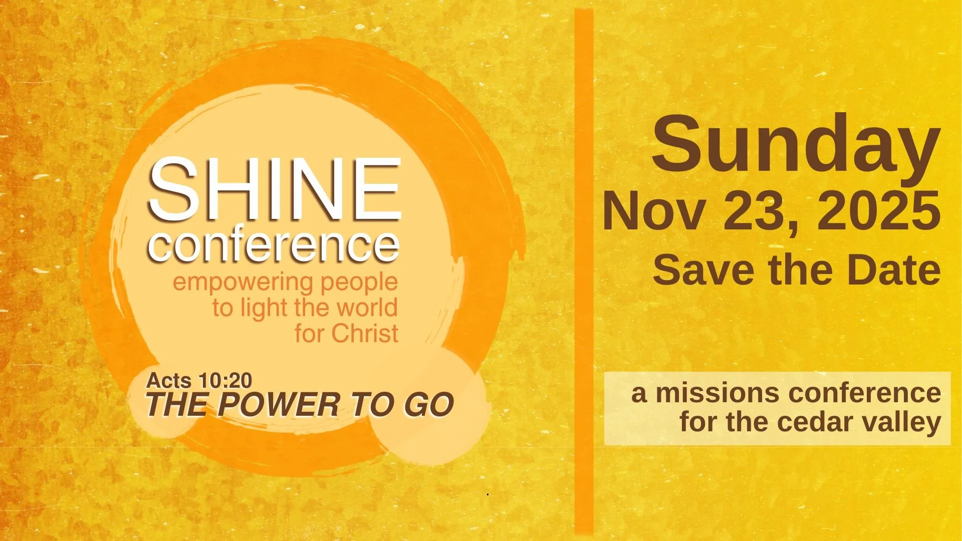 Shine Conference 2025