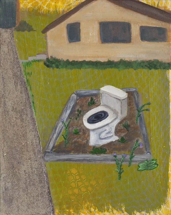 The Throne on 108
Acrylic & latex paint and pumice on wood panel
10"x10"
2025