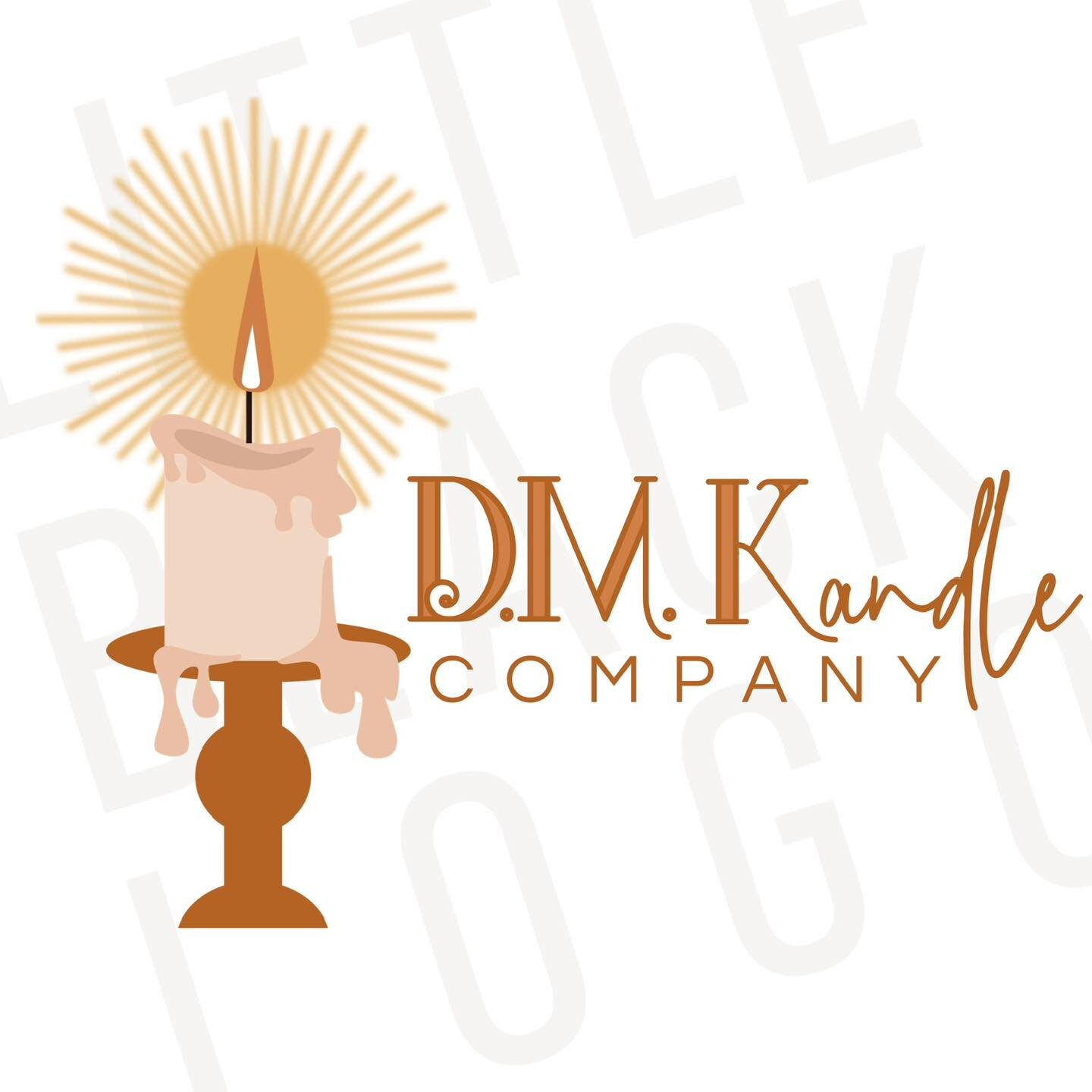 Our LAST #LogoRedesign before voting begins TONIGHT! 

I wanted to use warm colors for this brand. There is just something about a candle that was warm and cozy and inviting! These rich warm tones help set that mood. 

These colors plus the fun and e