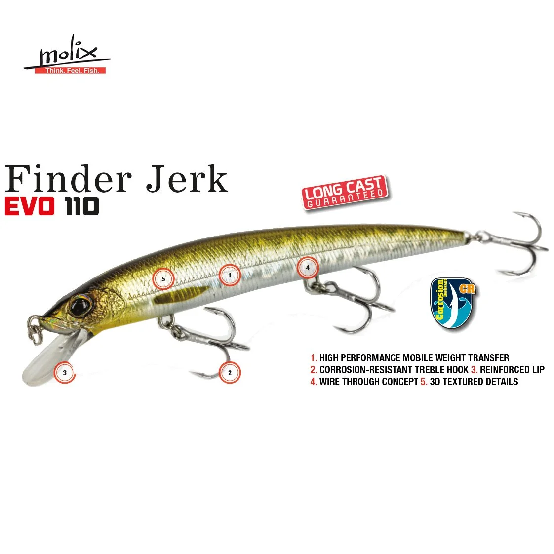 MOLIX Finder Jerk EVO110