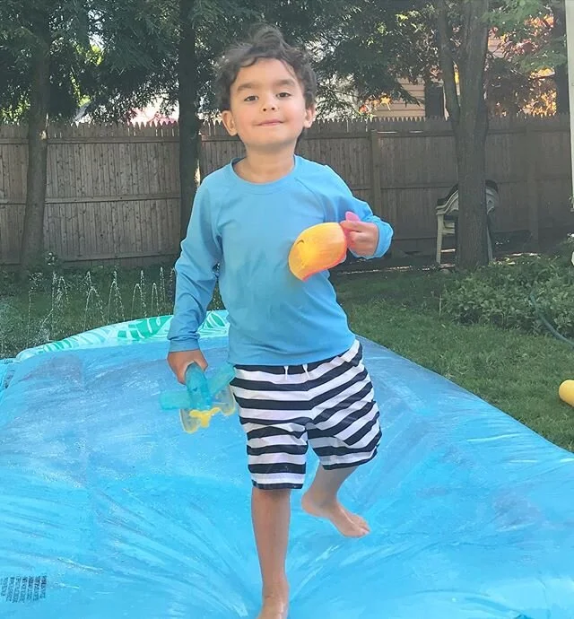 To be fair, I&rsquo;m the one who confused everyone. Frankie&rsquo;s bday is in February, he is an Aquarius to the bone (like his mom) ♒️💦🌊💧. Today we celebrated the end of the school year, and his leveling up into the final year of Pre-K! We are 