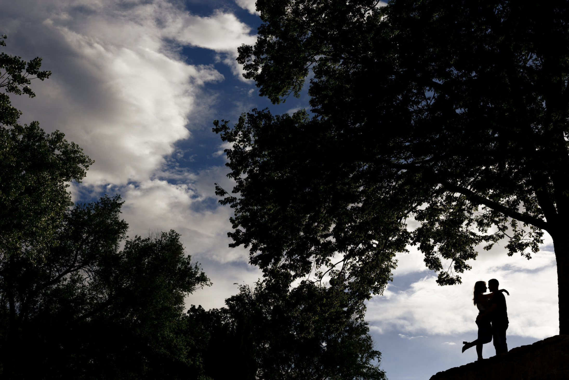 A young man with tousled blond hair and a serious expression, wearing a light gray T-shirt with buttons, standing outdoors in front of a calm body of water and a blurred green landscape.