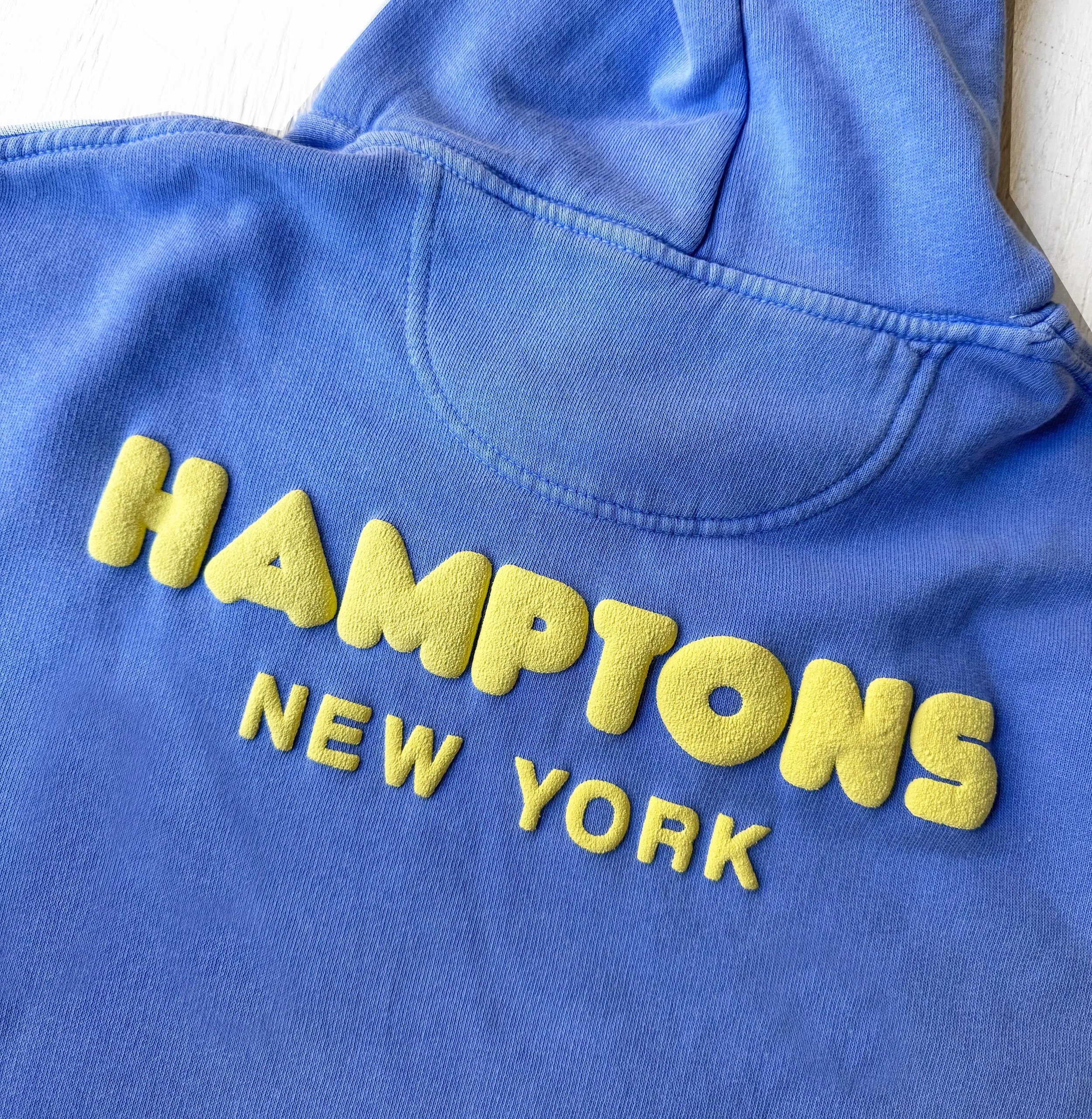 Ringspun Fleece Hood w/ ‘Puff’ Hamptons