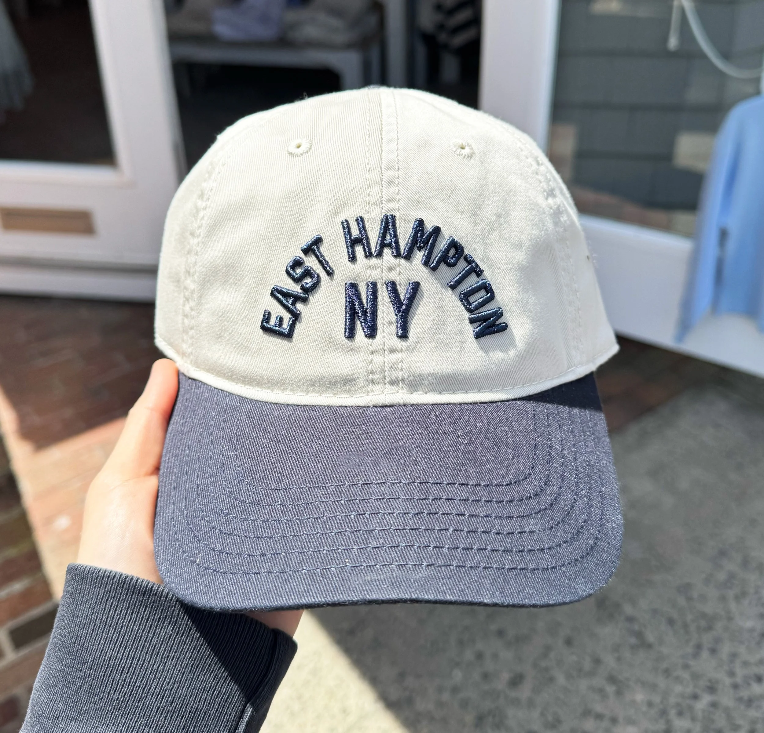 Relaxed Twill Hat w/ Arched Town Name