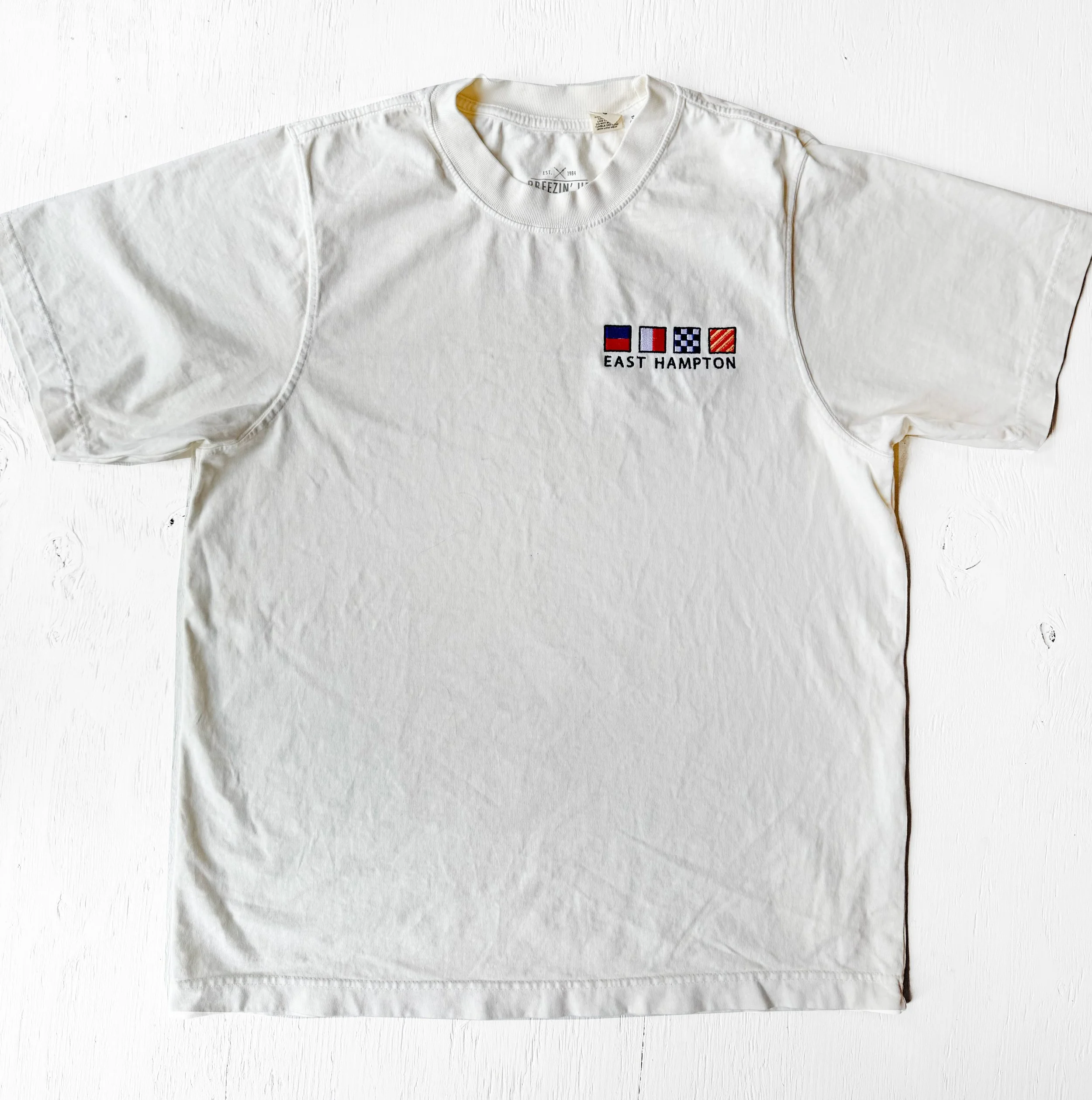 Nautical Flags Heavyweight Tee