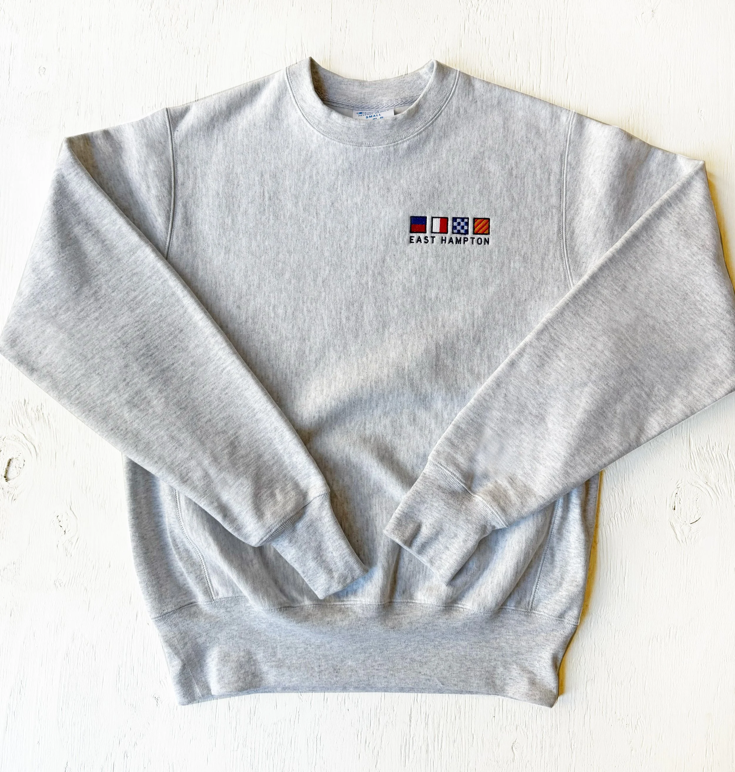 Champion Reverse Weave Crew w/ Sailing Flags