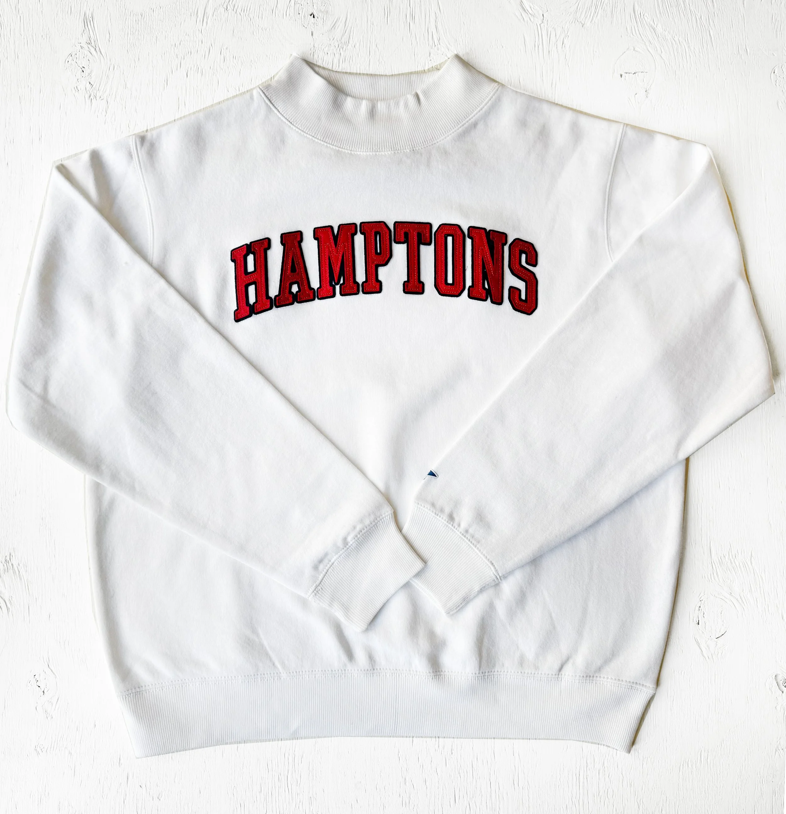 Lakeshirts Classic Mock Neck w/ Hamptons Applique