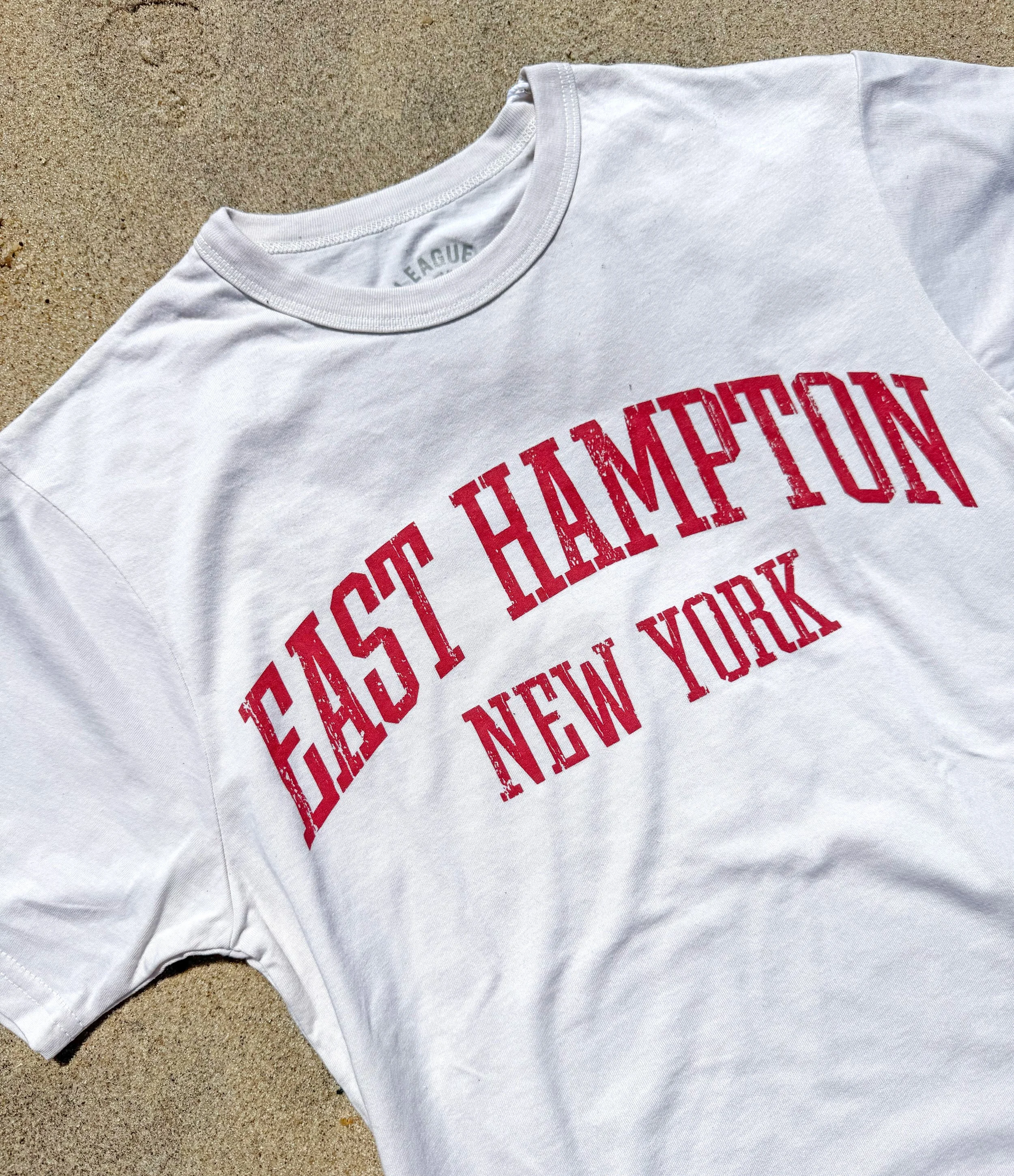 Collegiate Style Town Name Tee