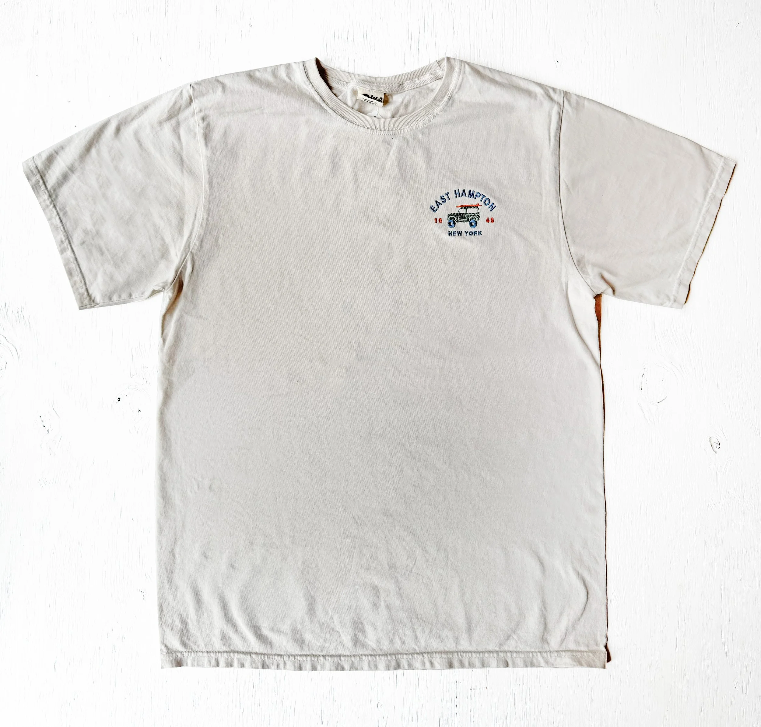 Embroidered Jeep Tee