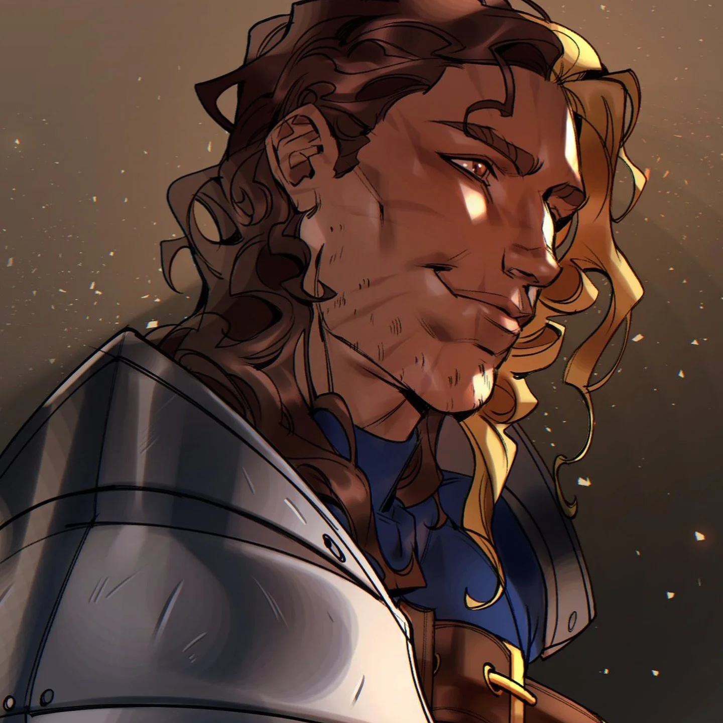 #VGen commission for the lovely @gibiofficial of Ben&rsquo;s DnD character, Gregor! 🥹 He was such a challenge to draw; I wanted to do him the highest justice!!! Really fun overall 🥰 
. 
#Drawing #draws #illustration #art #doodle #sketch #painting #