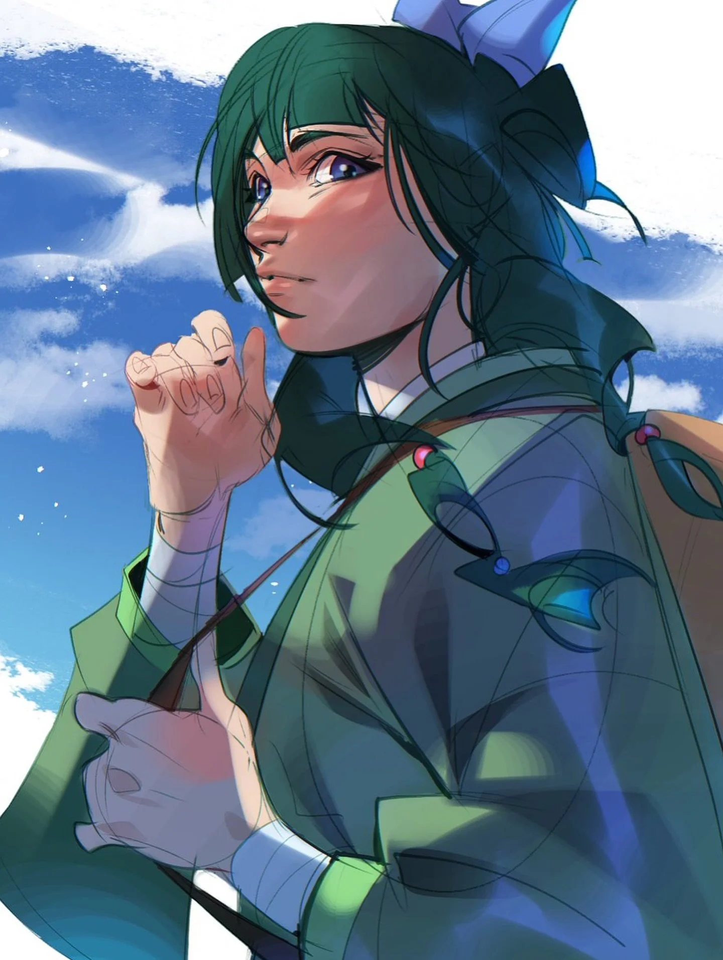 Maomao (Apothecary Diaries) ☀️ Little Patreon sketch to get back into the swing of things! ✨ 
. 
#Drawing #draws #illustration #art #doodle #sketch #painting #らくがき #イラスト #maomao #anime #apothecarydiaries #fanart
