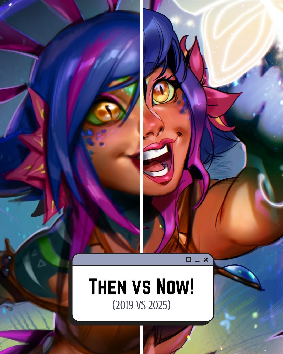 Last of the touch-ups for the #TFT Paris Open prints! ✨ The original was so out of my comfort zone because I chose to paint rather than line and decided I would do it all only on the iPad. Special place in my heart 🥲 

Which do you like better? 💭

