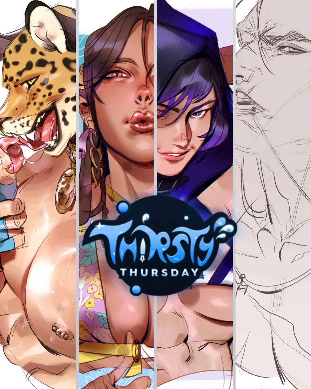 Tekken 💥 This was such a fun stream!&hellip;.*streams since we had to finish it up as a Freaky Friday 😭 Learned a lot about my art process. Didn&rsquo;t get to finish Dragunov but still love em overall 🥰 
. 
#tekken #art #fanart #anime #drawing