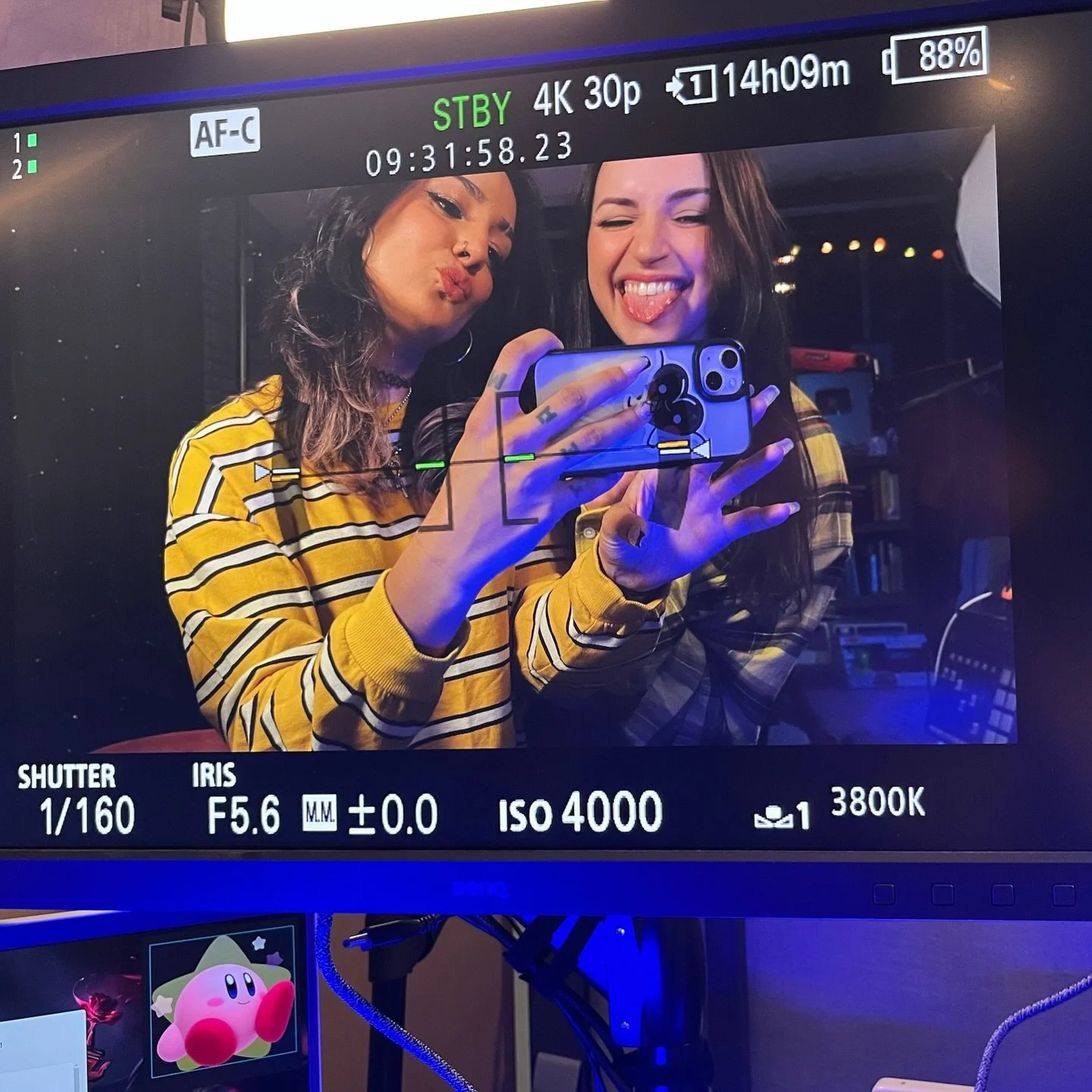 We looked too cute to not post on main FILMING ASMR WITH BESTIE HEHE @gibiofficial 🥰✨