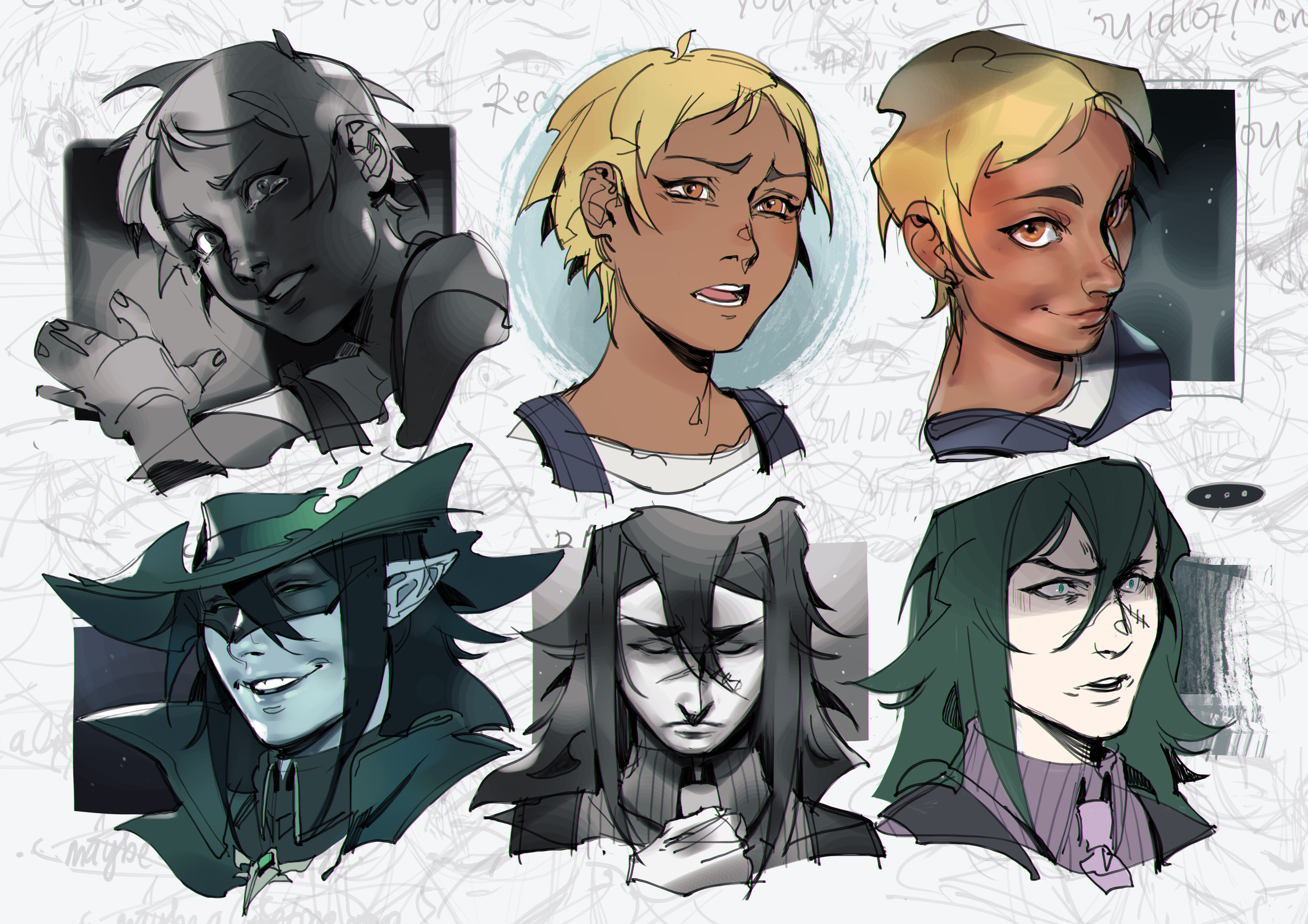 Arin Ankou Alexa Expression Sheet [Commission].png
