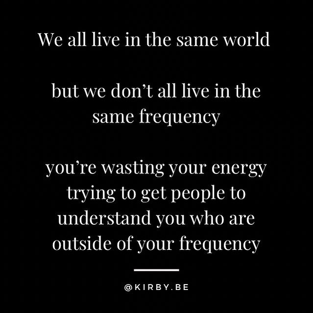 I used to try soooo hard to get people to understand my viewpoint

And then I realized I was exhausting myself for people who were never going to get it anyway 

Meet people at the level of consciousness they&rsquo;re at 

It saves your time + energy