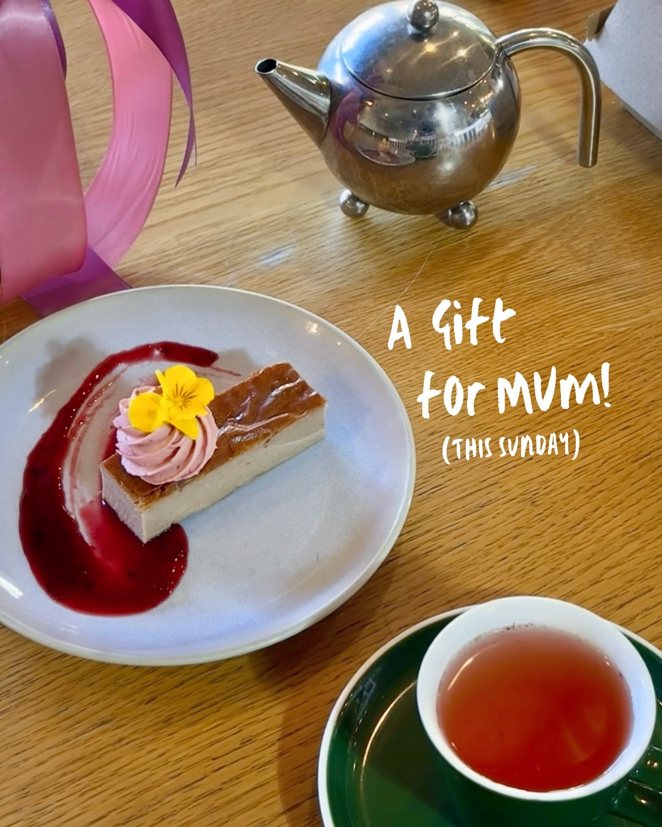 This Mother&rsquo;s Day we have a little treat for the mums who dine with us. It&rsquo;s a slice of basque cheesecake*, because mums are the best, and basque is also the best.

#mothersday #basquecheesecake 

*One per table.