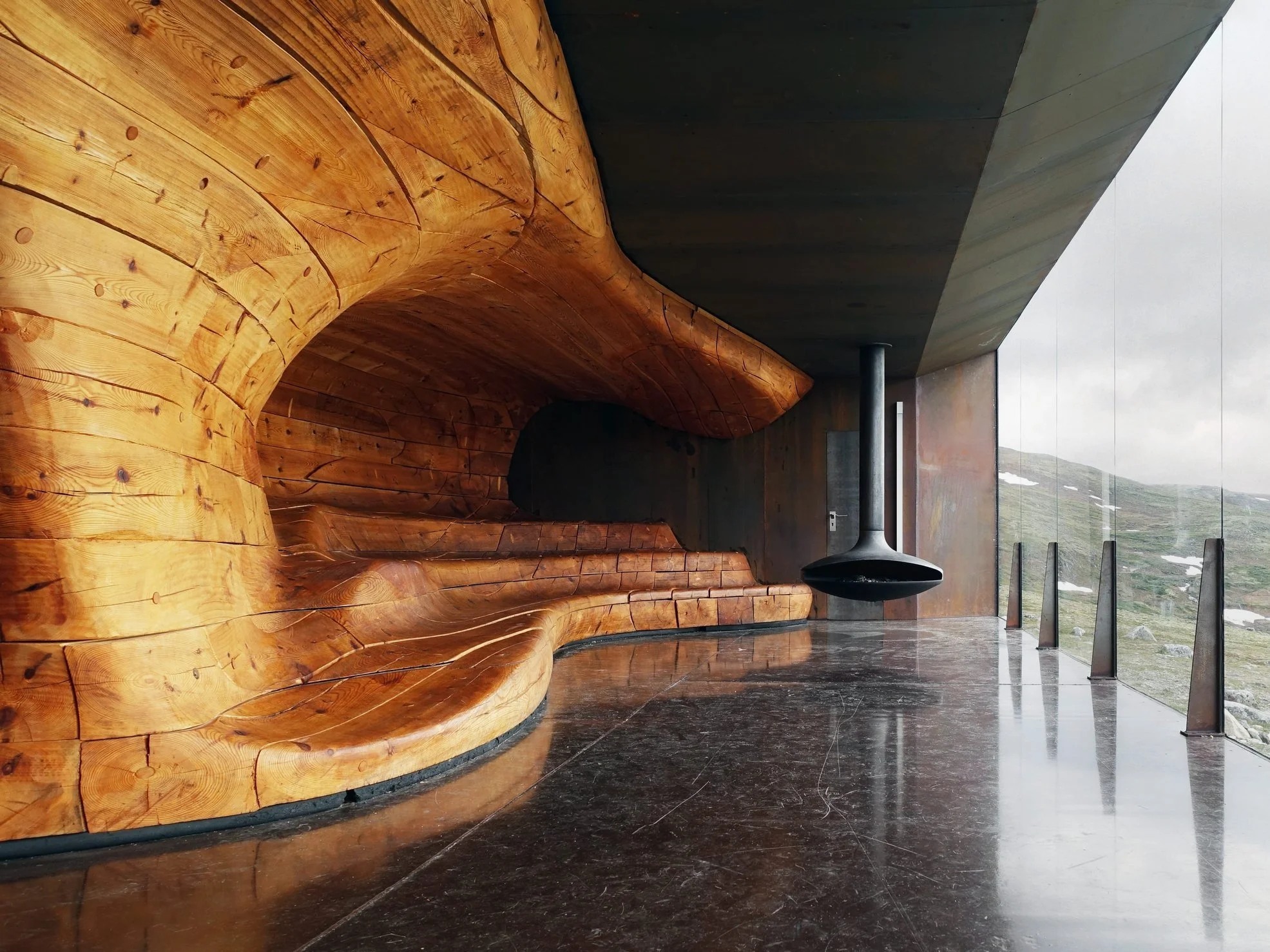 Tverrfjellhytta på Dovrefjell