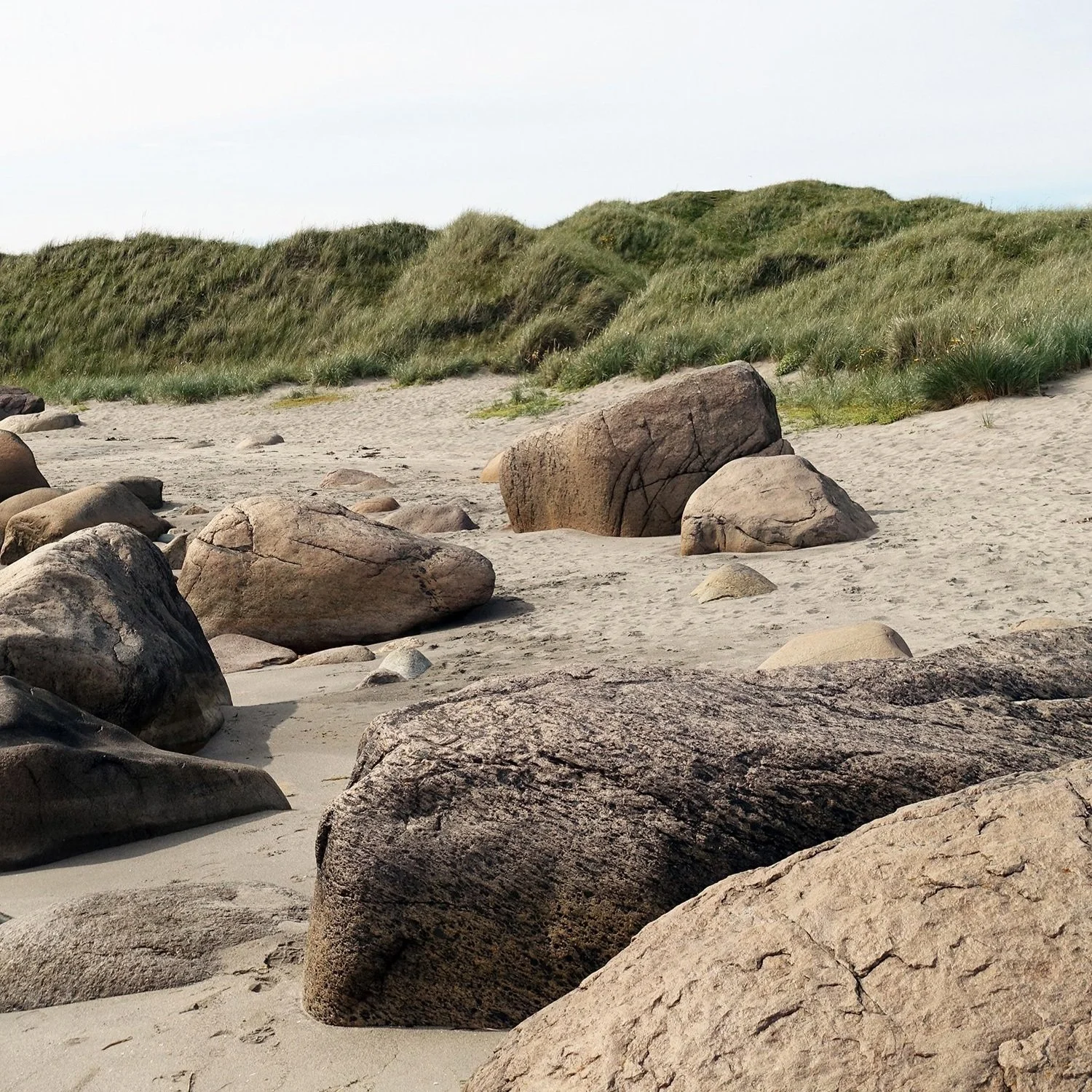 Brusanden i Hå kommune. Jærkysten i Rogaland 2016.