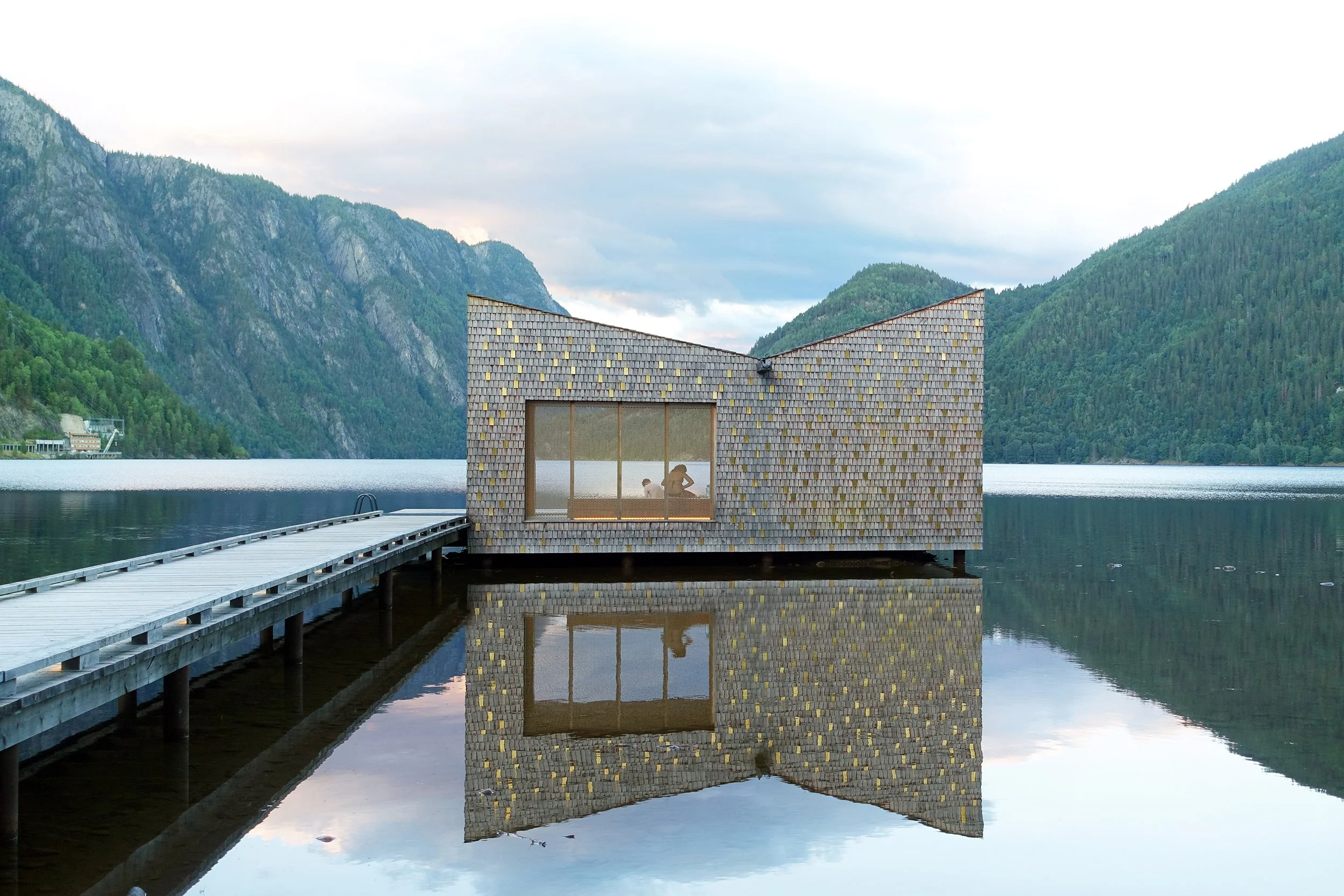 Soria Moria Sauna, Dalen i Tokke kommune i Telemark.