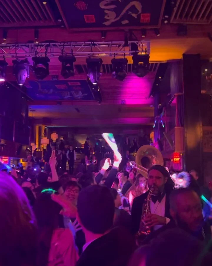 Last weekend w the @hudsonhorns! 
🎺🪘🎷🎺🪘🎷🎺🪘🎷🎺🪘🎷🎺🪘
#party