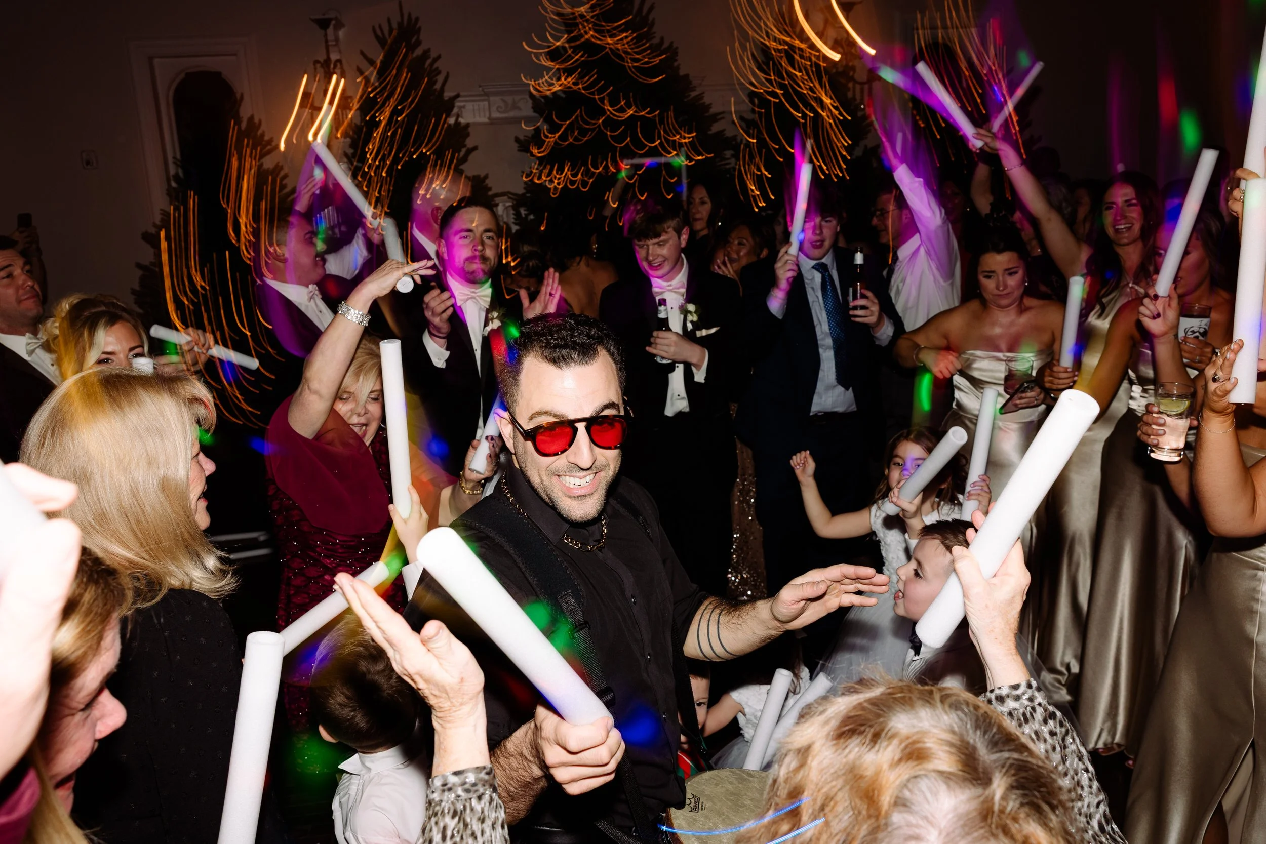 party percussionist high energy