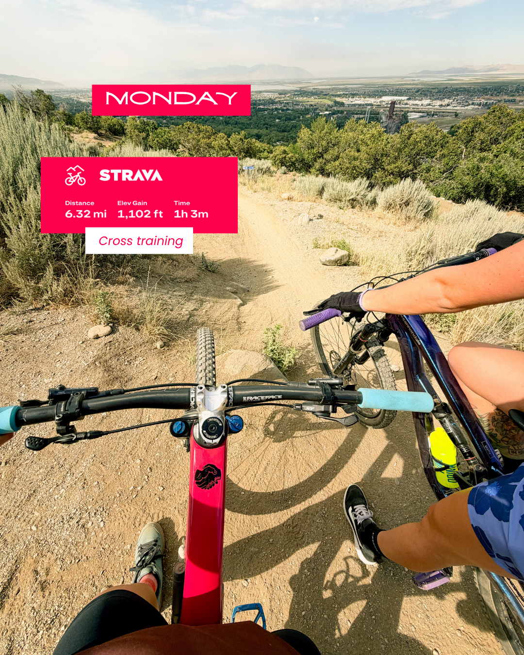 Ultra Running Training Mountain Bike Stats.png