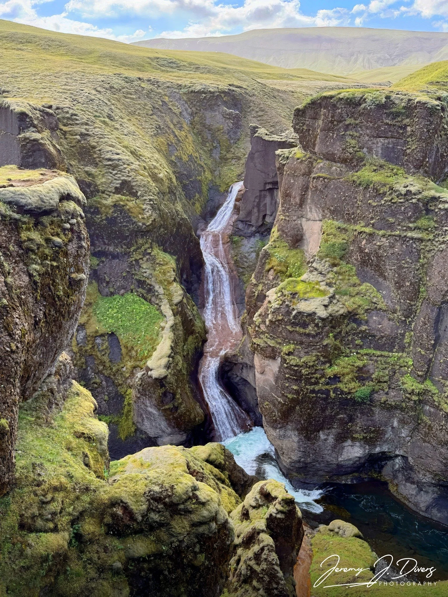"Glacial River Canyon" Kirkjubæjarklaustur, Iceland