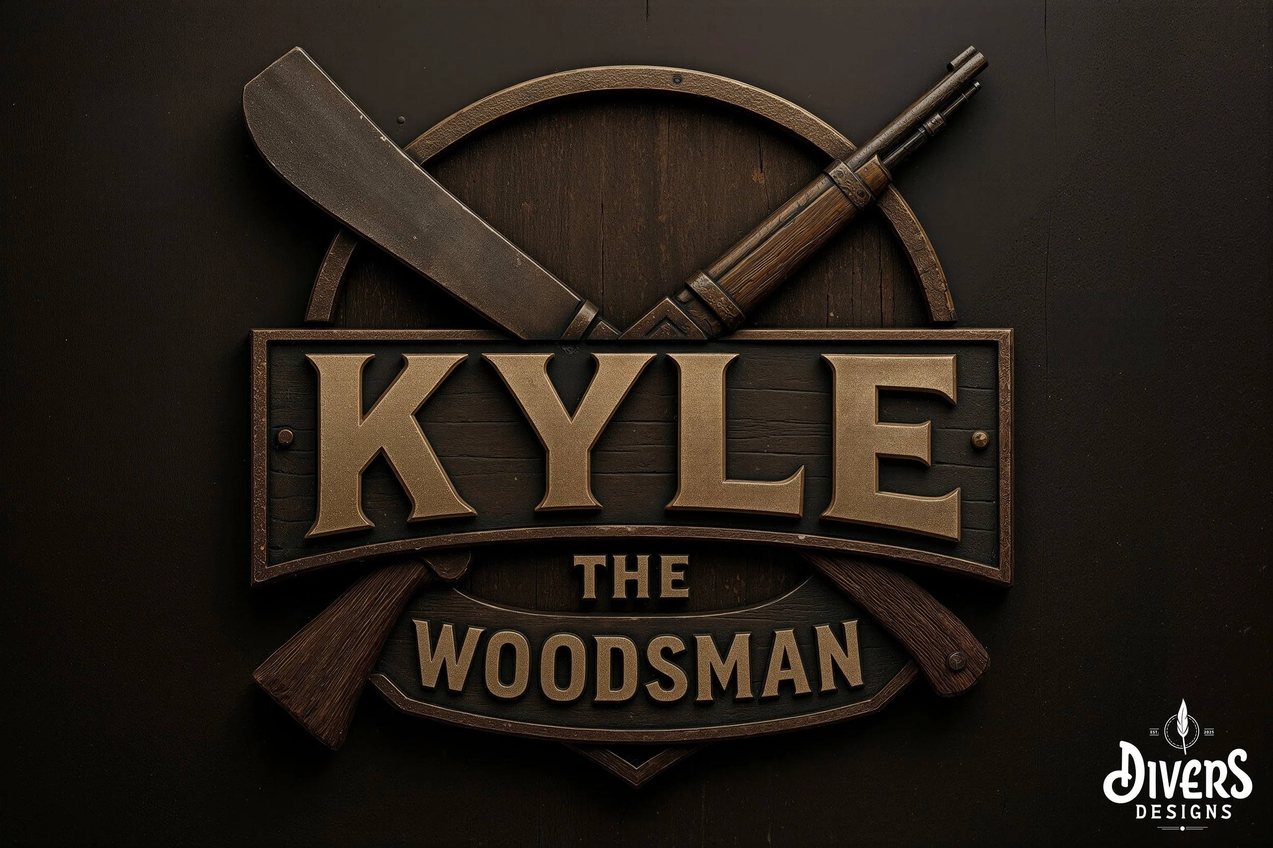 "Kyle the Woodsman Logo"